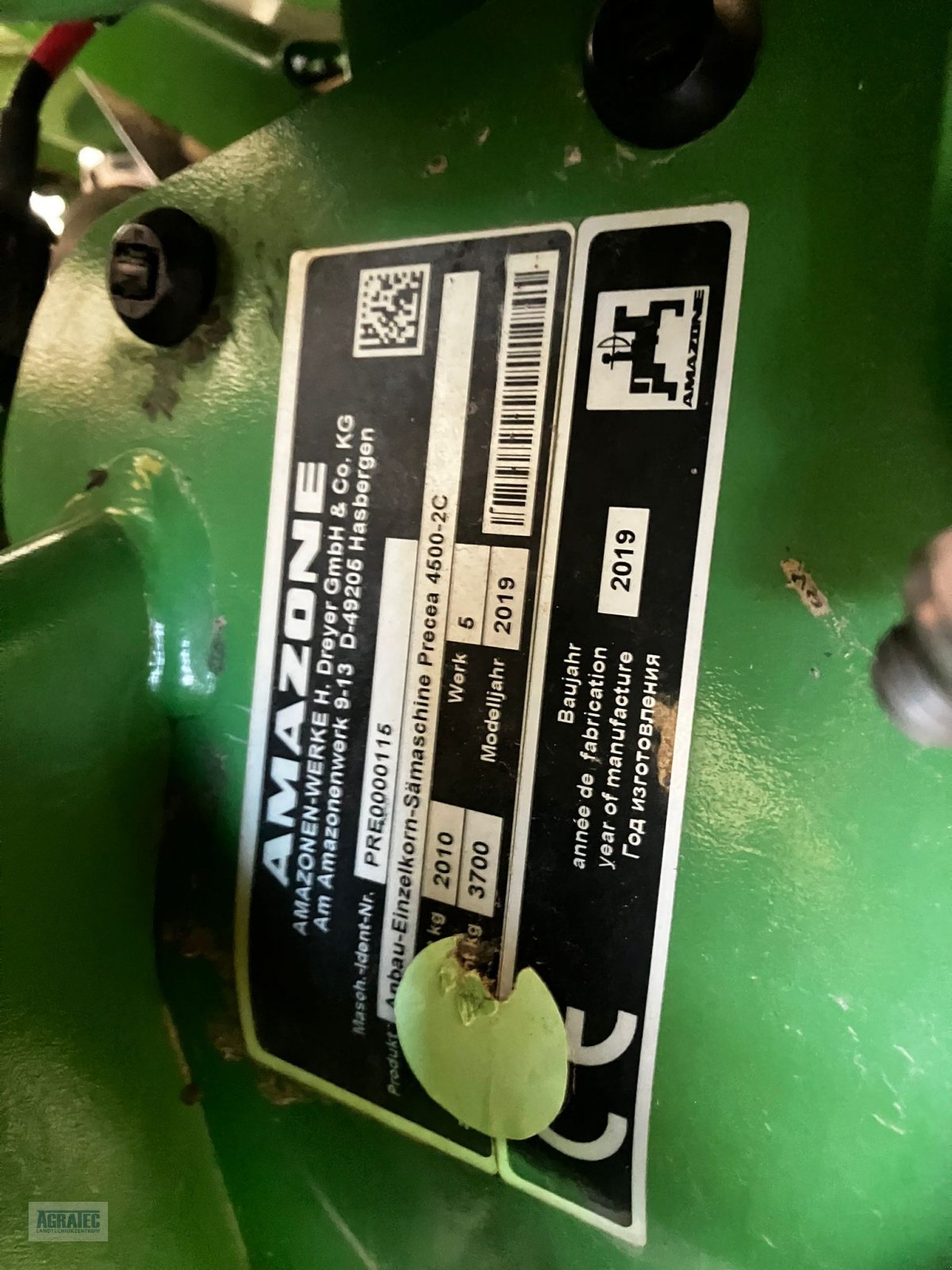 Einzelkornsägerät des Typs Amazone Precea 4500-2 Super, Gebrauchtmaschine in Salching bei Straubing (Bild 10)