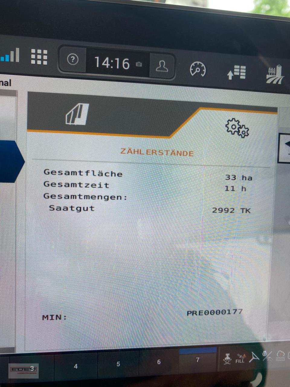 Einzelkornsägerät des Typs Amazone Precea 4500-2CC Super nur 35 ha, Gebrauchtmaschine in Tuntenhausen (Bild 16)