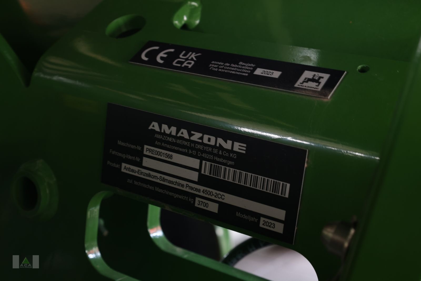 Einzelkornsägerät tip Amazone Precea 4500-2CC, Vorführmaschine in Markt Hartmannsdorf (Poză 24)