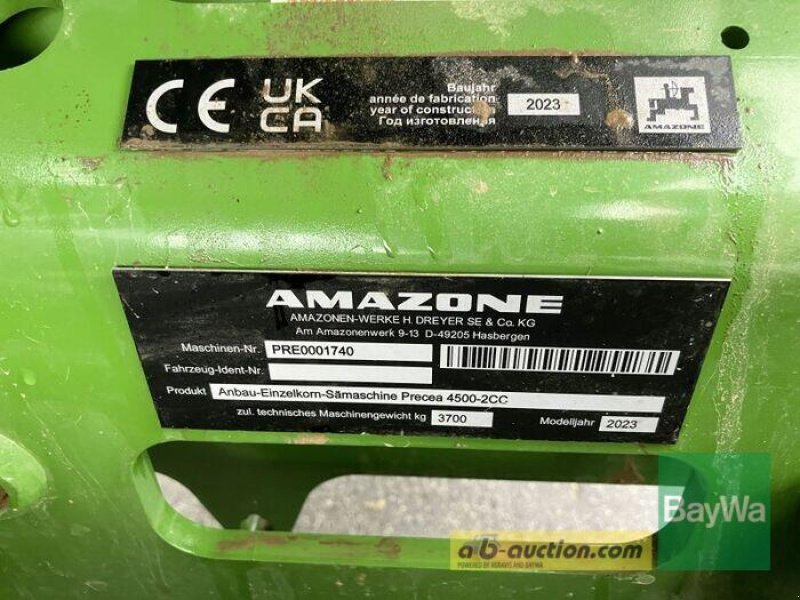 Einzelkornsägerät a típus Amazone PRECEA 4500-CC2, Gebrauchtmaschine ekkor: Bamberg (Kép 8)