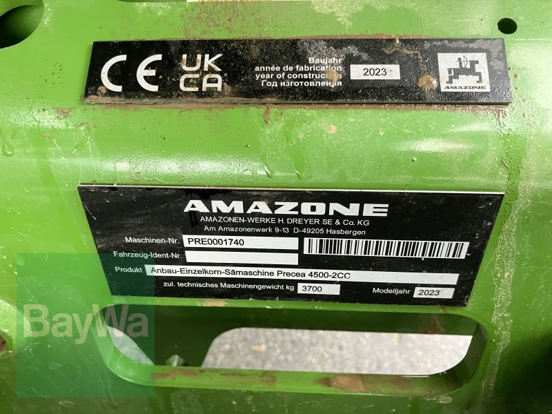 Einzelkornsägerät of the type Amazone PRECEA 4500-CC2, Gebrauchtmaschine in Bamberg (Picture 23)