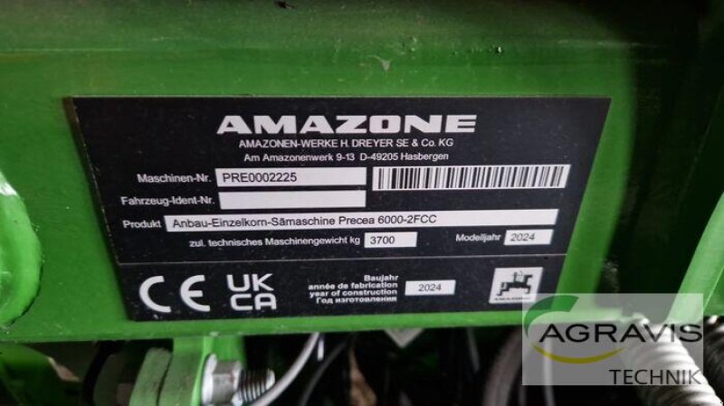 Einzelkornsägerät типа Amazone PRECEA 6000-2 FCC SUPER, Neumaschine в Melle-Wellingholzhausen (Фотография 6)