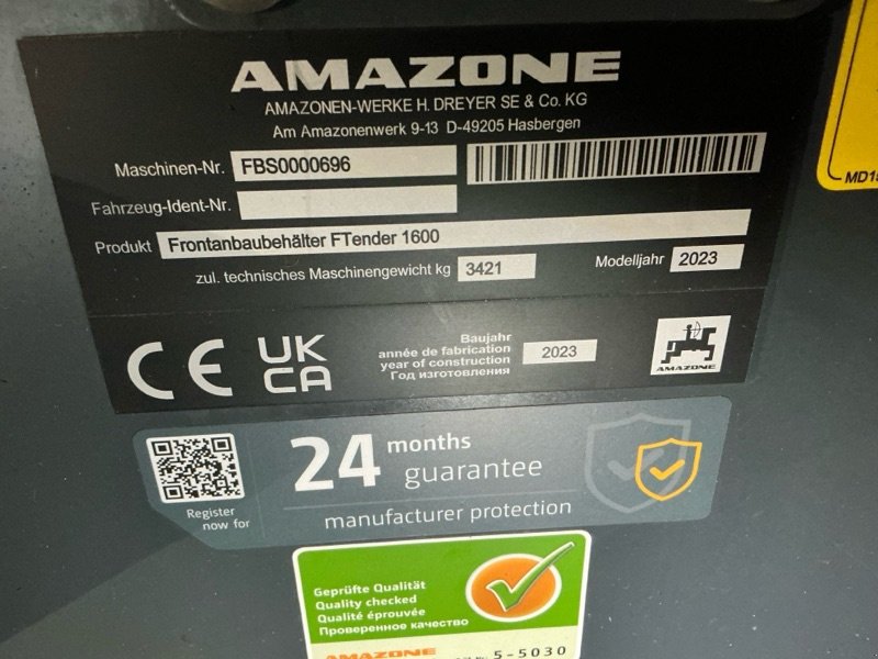 Einzelkornsägerät типа Amazone Precea 6000-2FCC + FTender 1600, Gebrauchtmaschine в Neubrandenburg (Фотография 23)