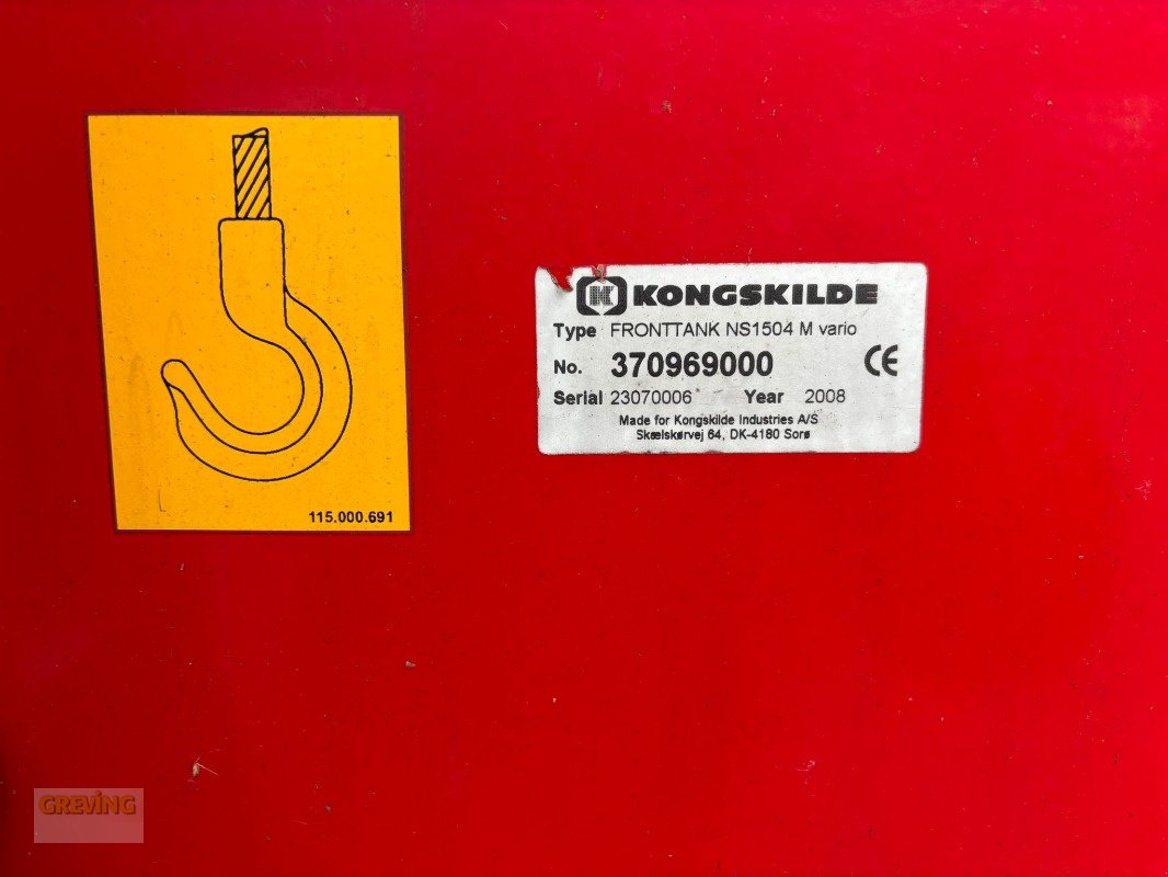 Einzelkornsägerät typu Becker Danagri Aeromat 8-reihig + Fronttank, Gebrauchtmaschine v Ahaus (Obrázek 20)