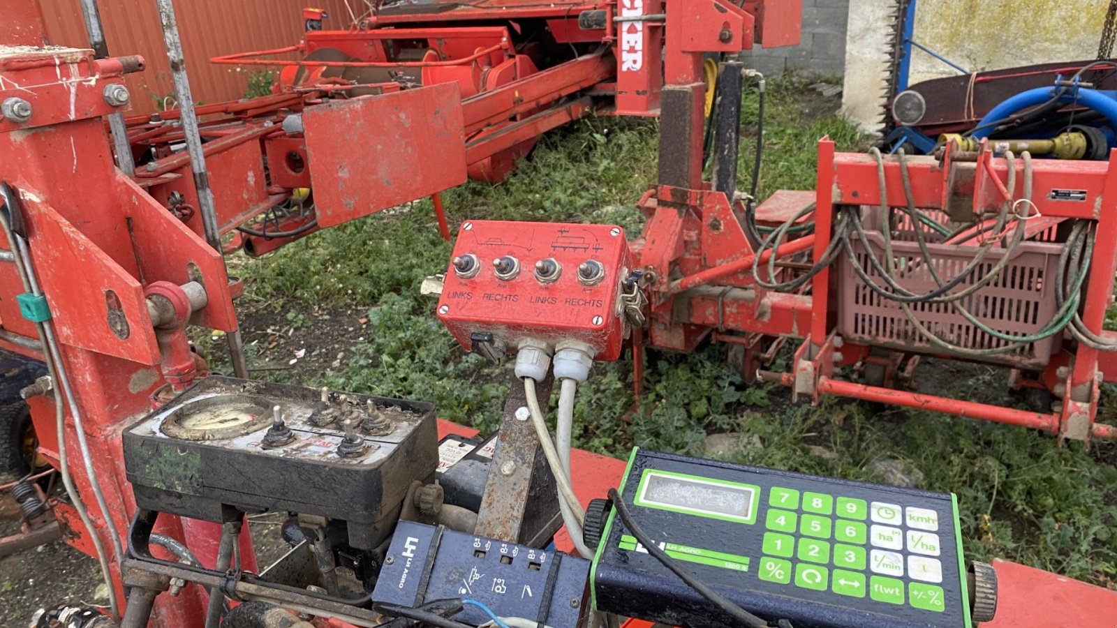 Einzelkornsägerät tipa Becker 12 rækket såmaskine med udstyr til flydende gødning. Fronttank medfølger til prisen., Gebrauchtmaschine u øster ulslev (Slika 4)