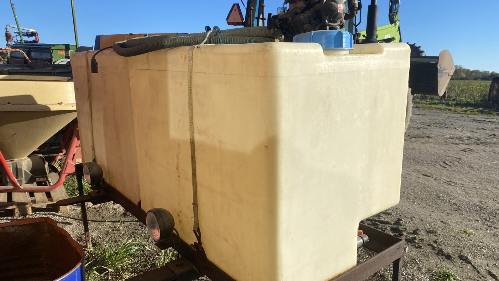 Einzelkornsägerät tipa Becker 12 rækket såmaskine med udstyr til flydende gødning. Fronttank medfølger til prisen., Gebrauchtmaschine u øster ulslev (Slika 7)