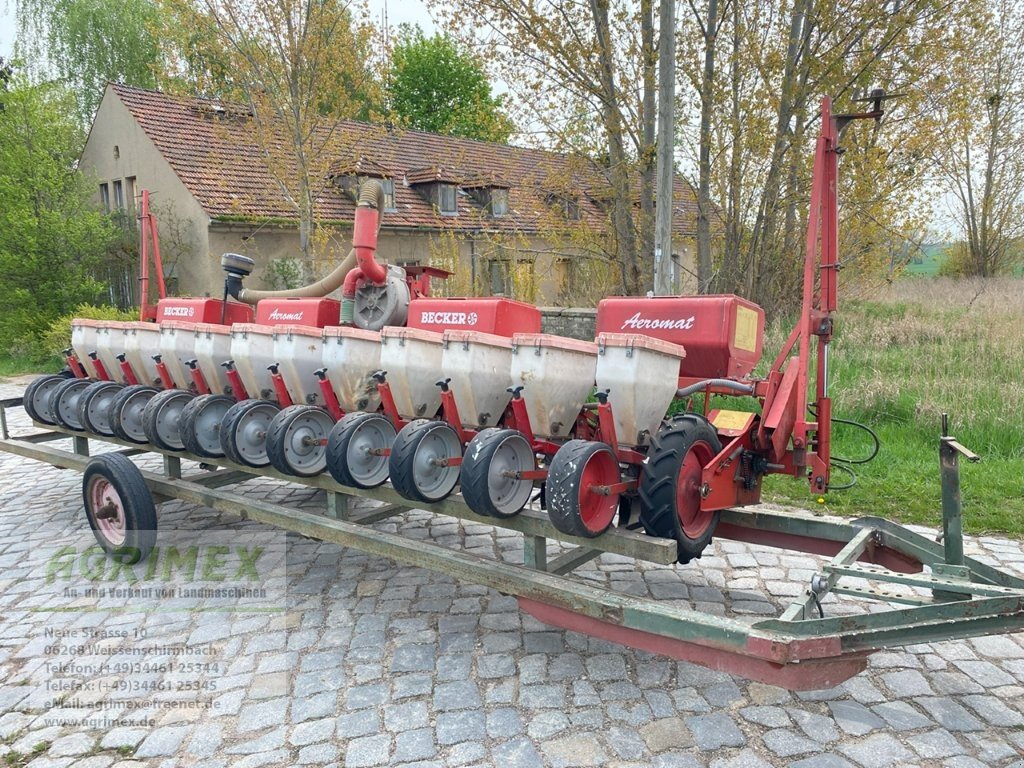 Einzelkornsägerät of the type Becker Aeromat 12, Gebrauchtmaschine in Weißenschirmbach (Picture 1)