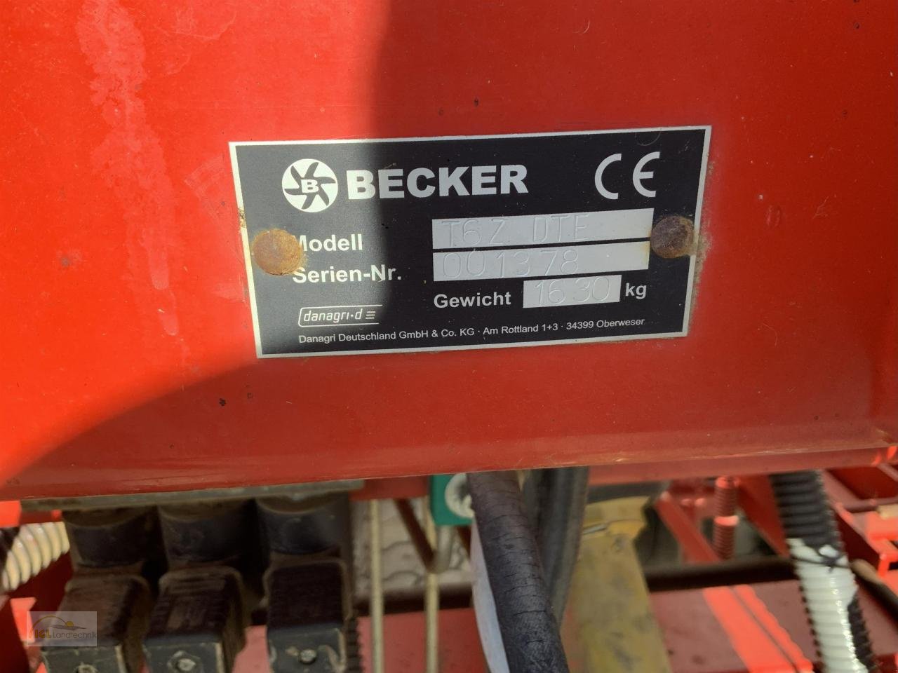 Einzelkornsägerät tip Becker Aeromat 6-reihig, Gebrauchtmaschine in Pfreimd (Poză 5)