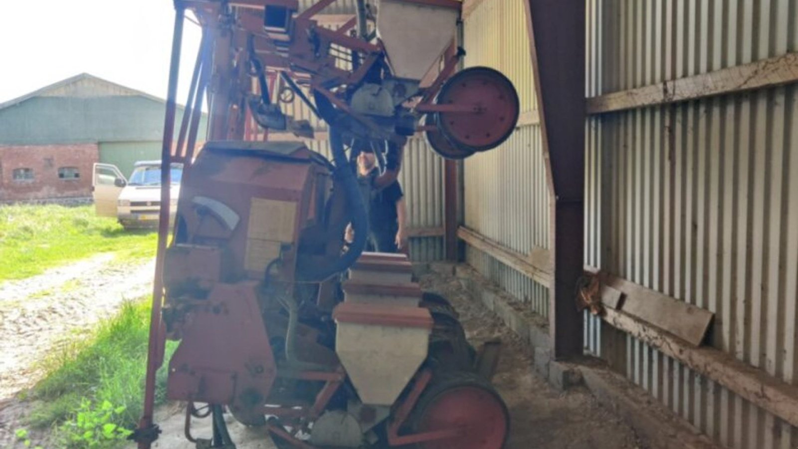 Einzelkornsägerät typu Becker Aeromat 6rækker, Gebrauchtmaschine v Roslev (Obrázek 4)