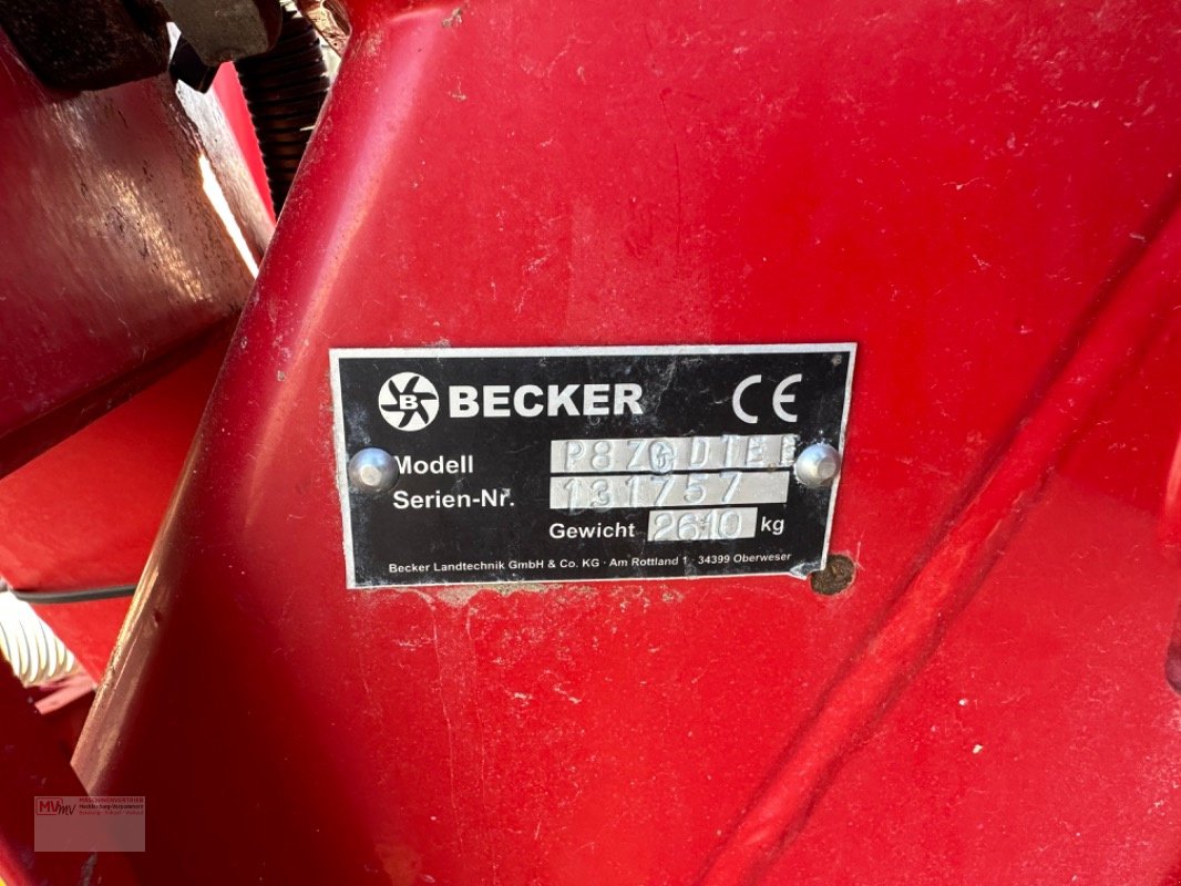 Einzelkornsägerät типа Becker Aeromat 8 DTE E-Motion, Gebrauchtmaschine в Neubrandenburg (Фотография 8)