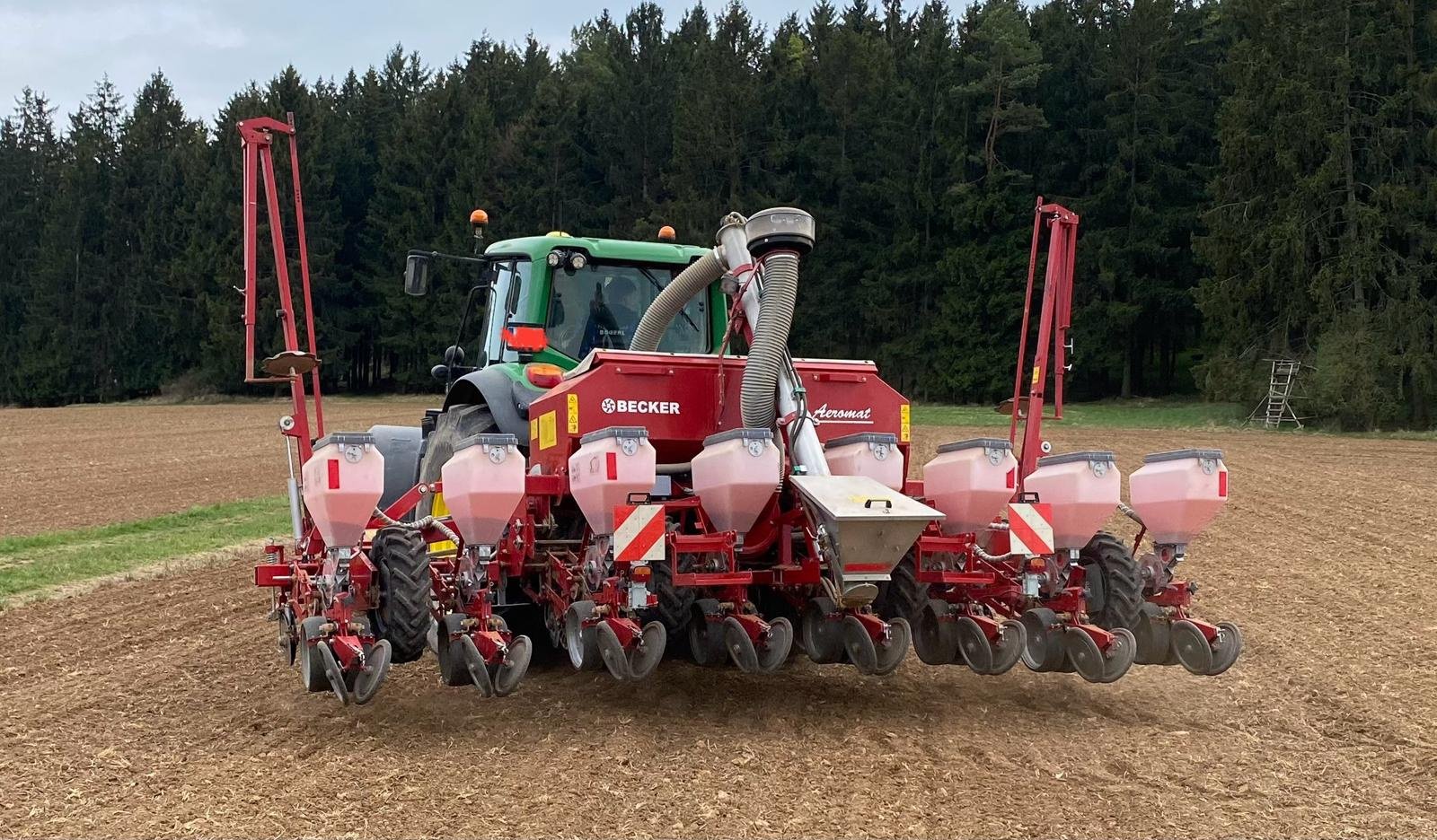 Einzelkornsägerät of the type Becker Aeromat 8 DTE, Gebrauchtmaschine in Parsberg (Picture 1)