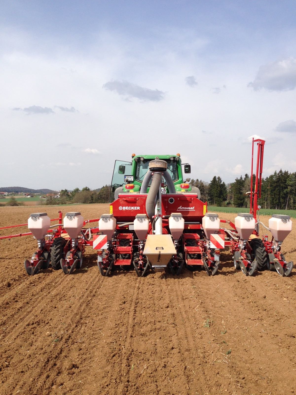 Einzelkornsägerät of the type Becker Aeromat 8 DTE, Gebrauchtmaschine in Parsberg (Picture 4)