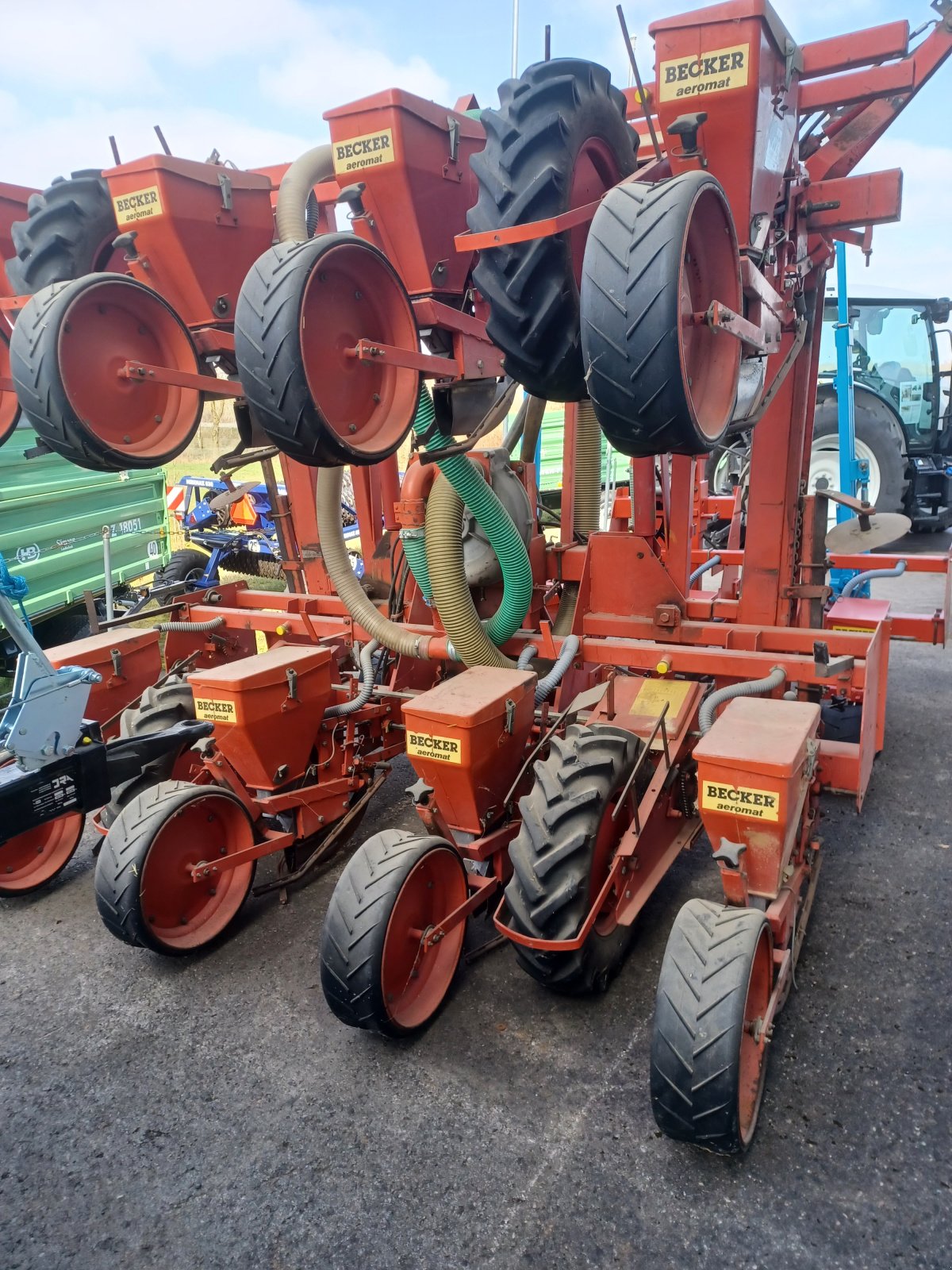 Einzelkornsägerät of the type Becker Aeromat  II, Gebrauchtmaschine in Uffenheim (Picture 1)