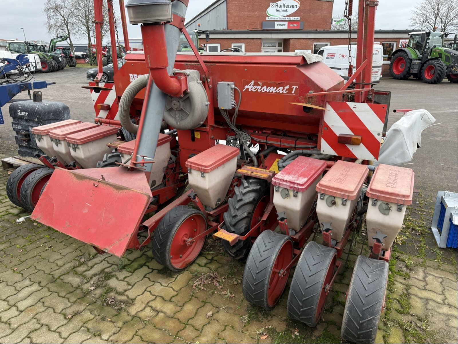 Einzelkornsägerät du type Becker Aeromat T 8-Reihig, Gebrauchtmaschine en Elmenhorst-Lanken (Photo 4)