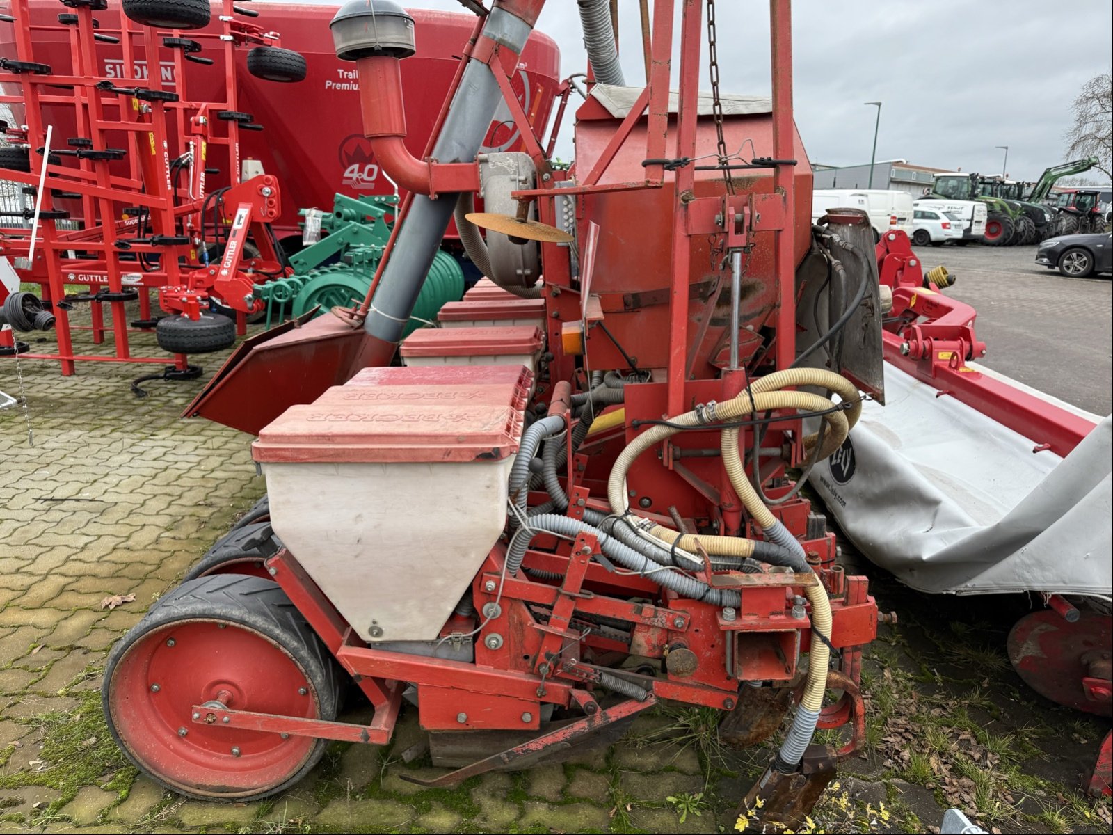 Einzelkornsägerät tip Becker Aeromat T 8-Reihig, Gebrauchtmaschine in Elmenhorst-Lanken (Poză 7)