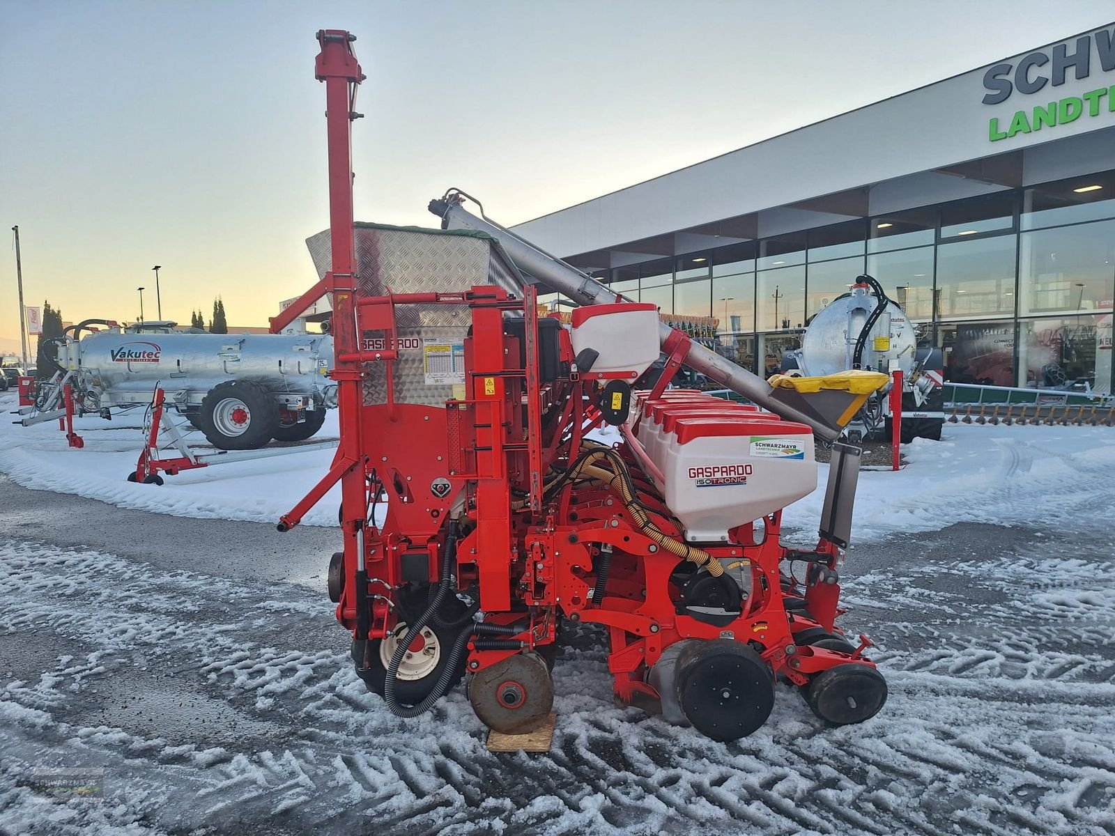 Einzelkornsägerät Türe ait Gaspardo Maga 7 rhg., Gebrauchtmaschine içinde Gampern (resim 8)