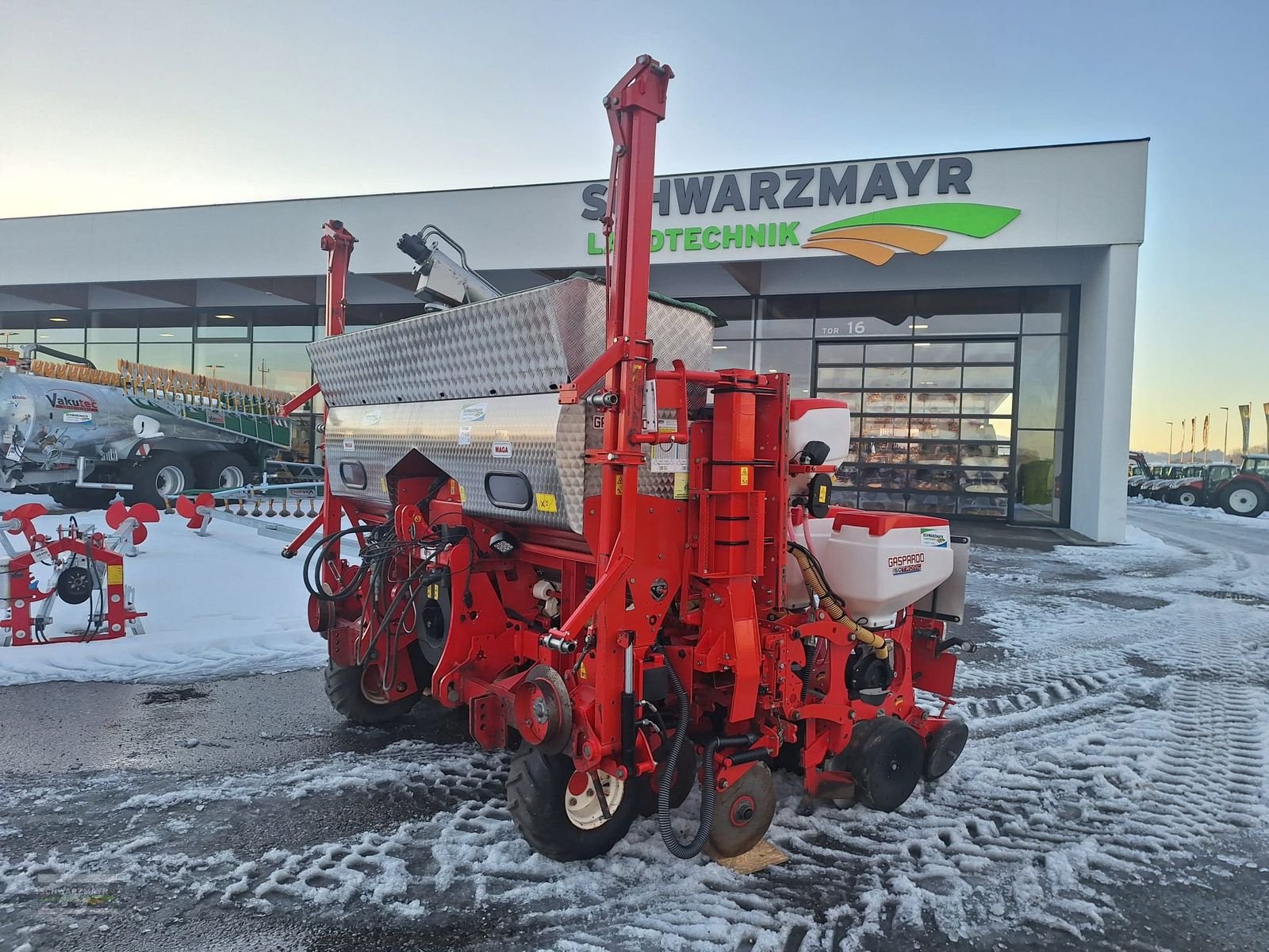 Einzelkornsägerät Türe ait Gaspardo Maga 7 rhg., Gebrauchtmaschine içinde Gampern (resim 3)