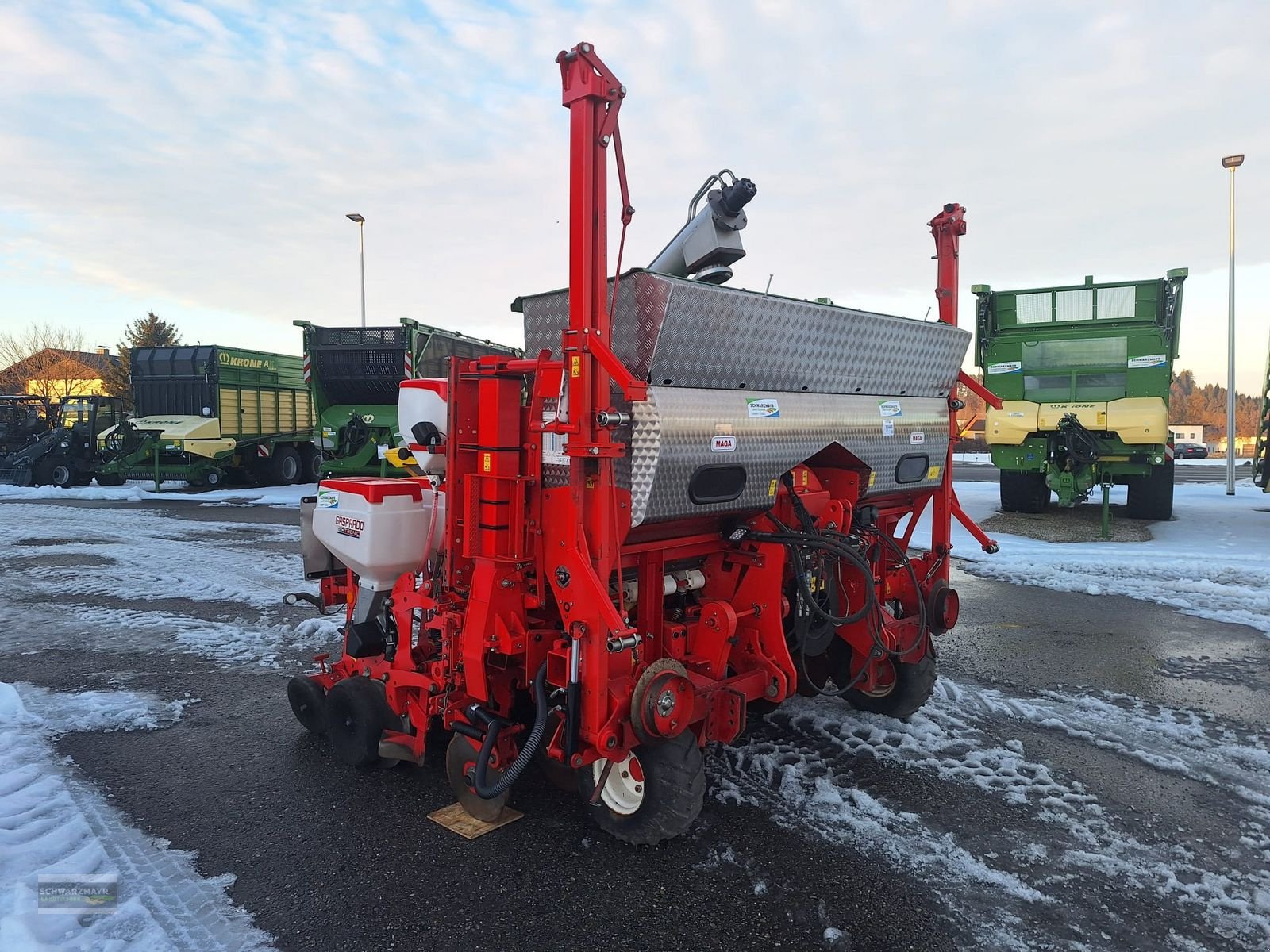 Einzelkornsägerät Türe ait Gaspardo Maga 7 rhg., Gebrauchtmaschine içinde Gampern (resim 4)