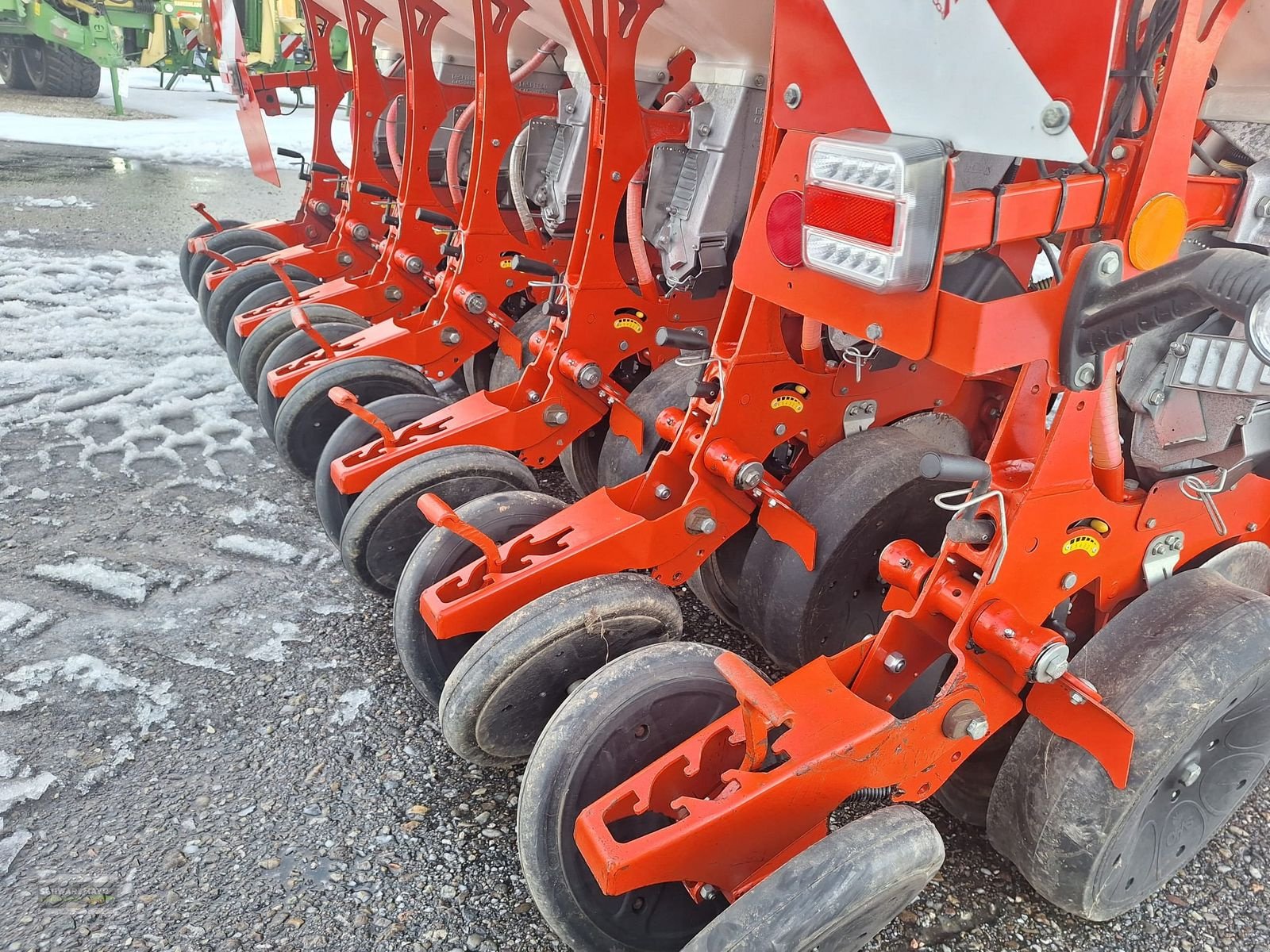 Einzelkornsägerät Türe ait Gaspardo Maga 7 rhg., Gebrauchtmaschine içinde Gampern (resim 10)