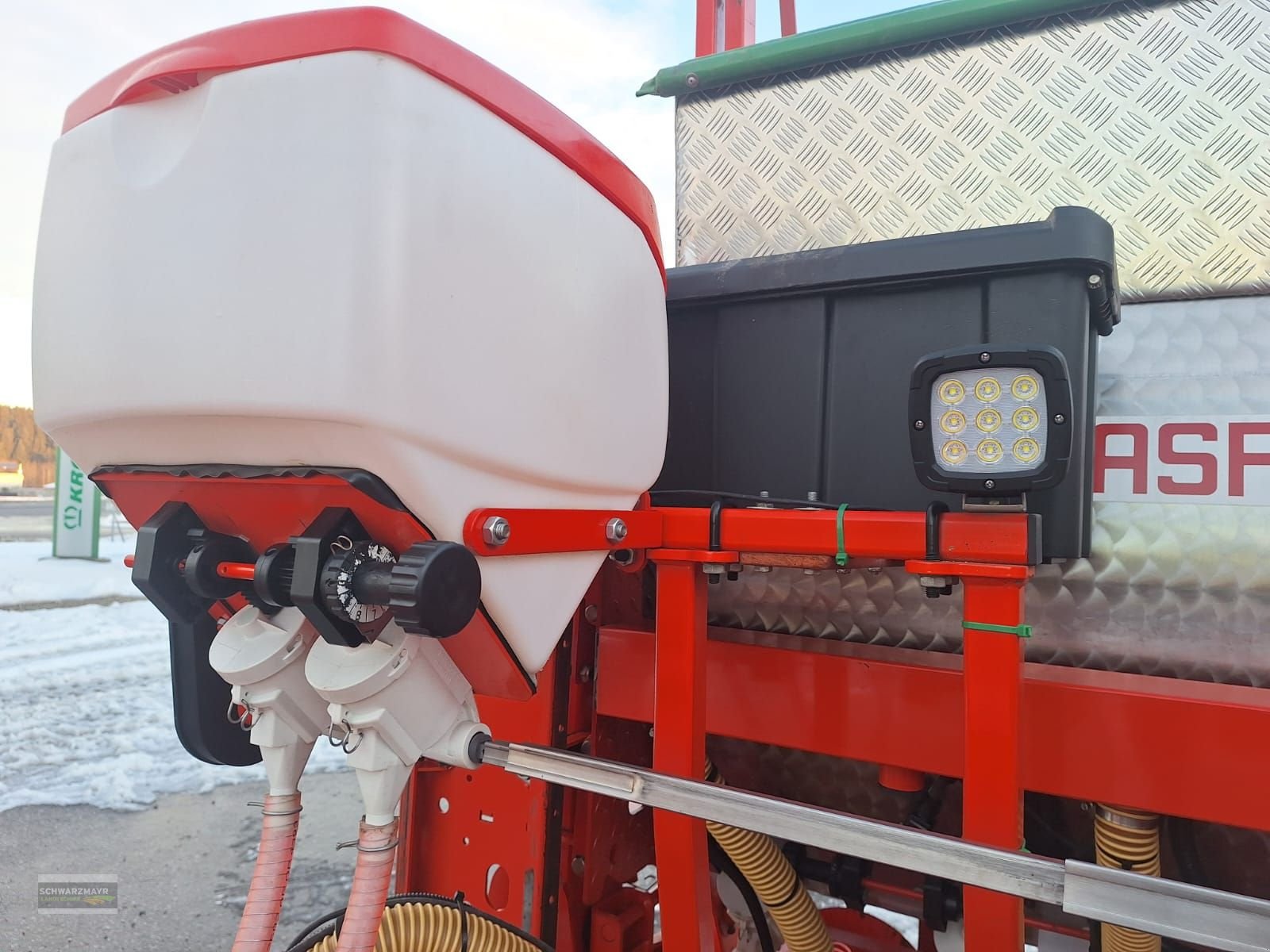 Einzelkornsägerät Türe ait Gaspardo Maga 7 rhg., Gebrauchtmaschine içinde Gampern (resim 15)