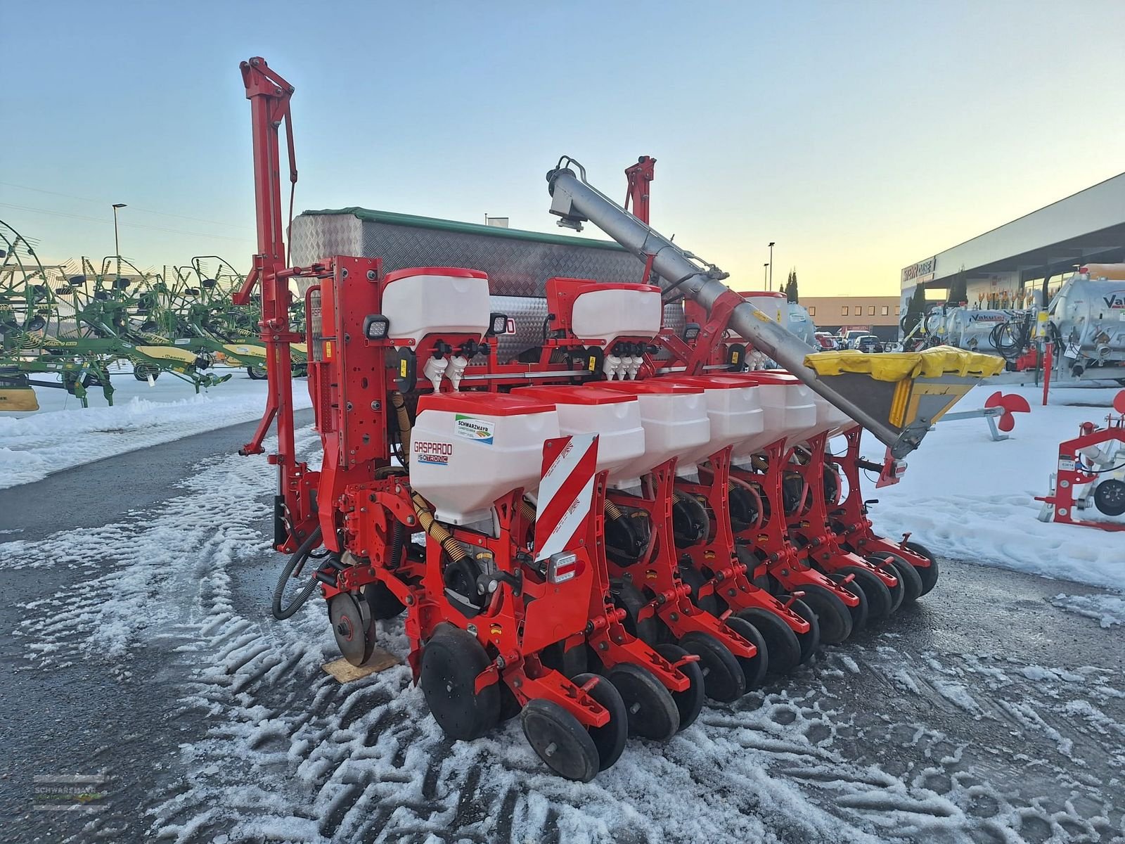 Einzelkornsägerät Türe ait Gaspardo Maga 7 rhg., Gebrauchtmaschine içinde Gampern (resim 7)