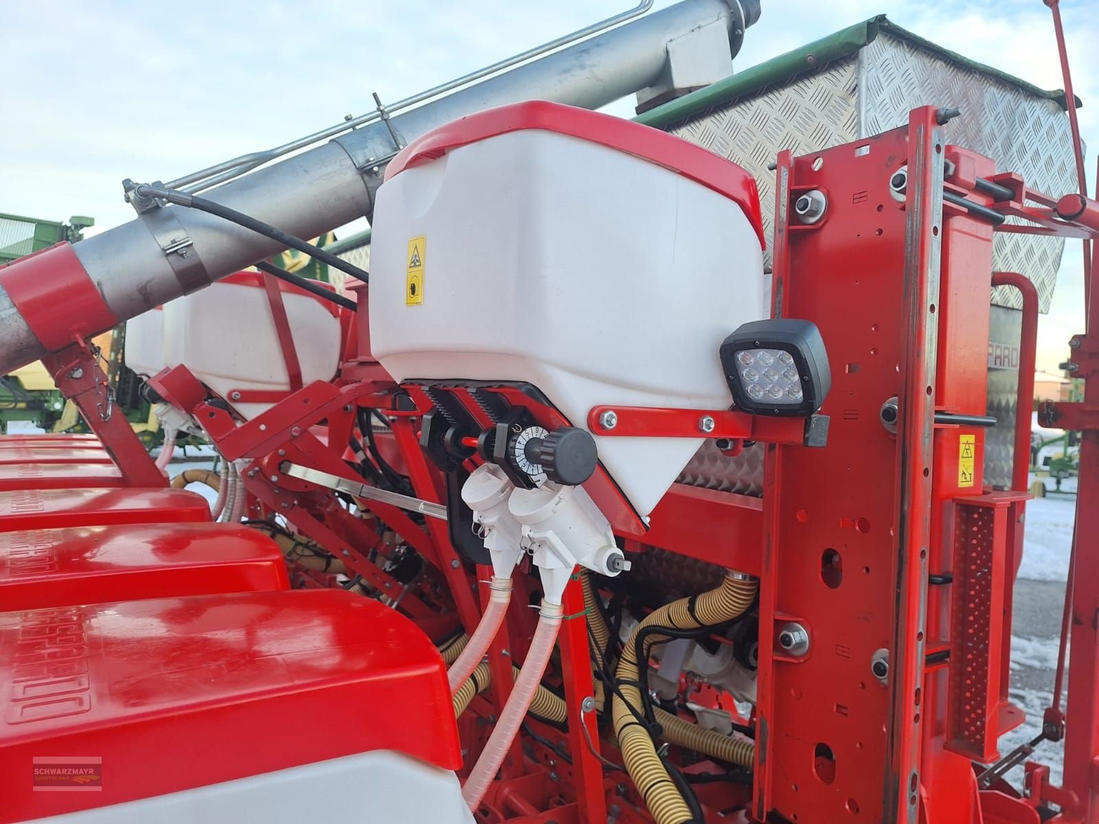 Einzelkornsägerät Türe ait Gaspardo Maga 7 rhg., Gebrauchtmaschine içinde Gampern (resim 13)