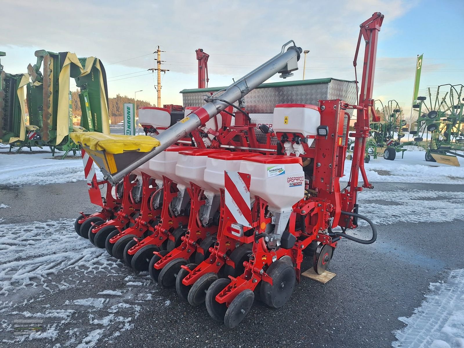 Einzelkornsägerät Türe ait Gaspardo Maga 7 rhg., Gebrauchtmaschine içinde Gampern (resim 5)