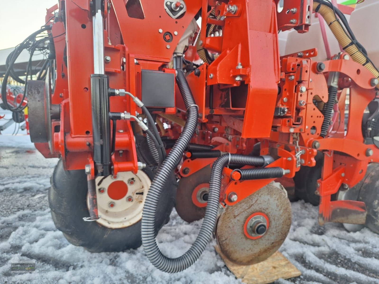 Einzelkornsägerät Türe ait Gaspardo Maga 7 rhg., Gebrauchtmaschine içinde Gampern (resim 17)