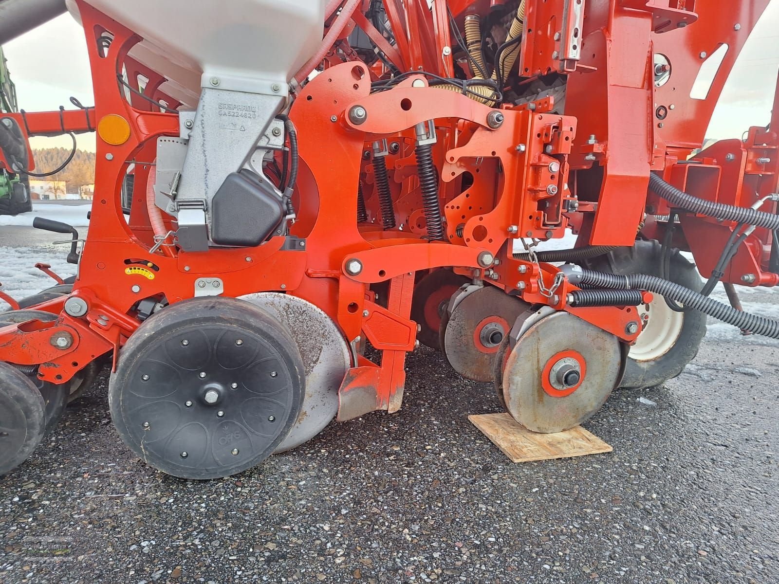 Einzelkornsägerät Türe ait Gaspardo Maga 7 rhg., Gebrauchtmaschine içinde Gampern (resim 21)