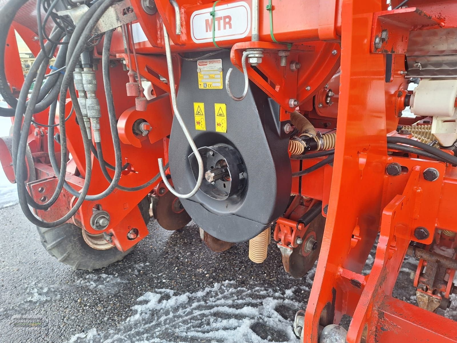 Einzelkornsägerät Türe ait Gaspardo Maga 7 rhg., Gebrauchtmaschine içinde Gampern (resim 22)