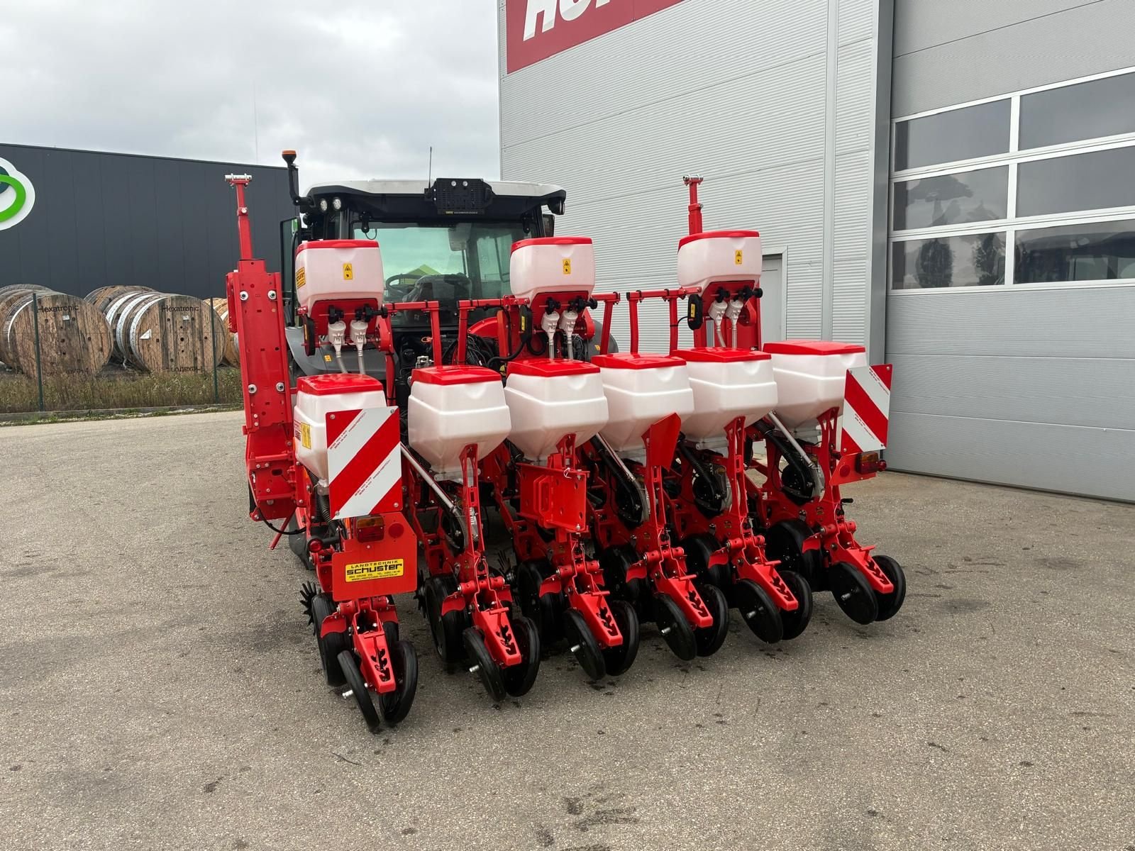 Einzelkornsägerät typu Gaspardo Magica 6R, Neumaschine v Grund (Obrázek 2)