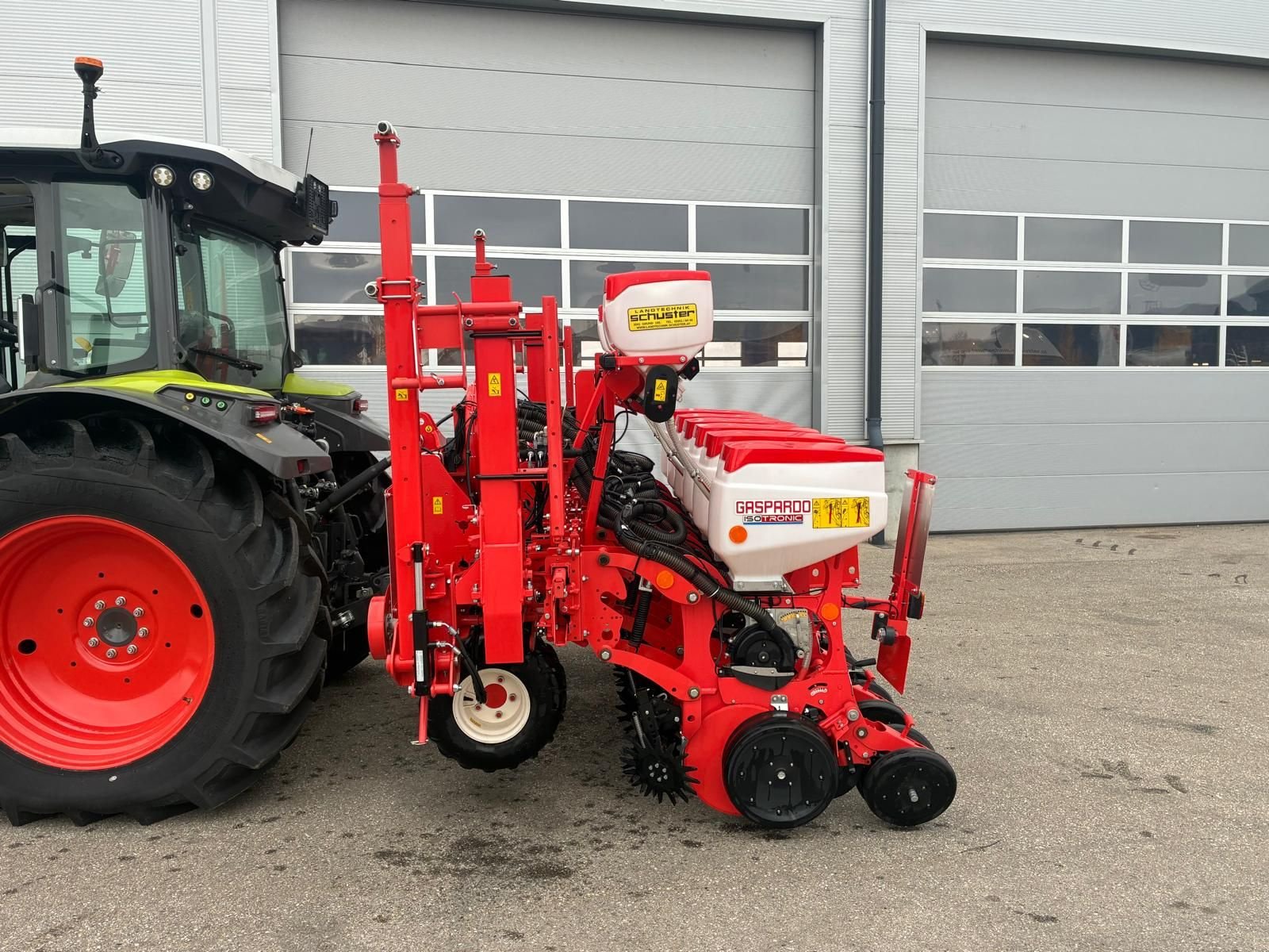 Einzelkornsägerät typu Gaspardo Magica 6R, Neumaschine v Grund (Obrázek 7)