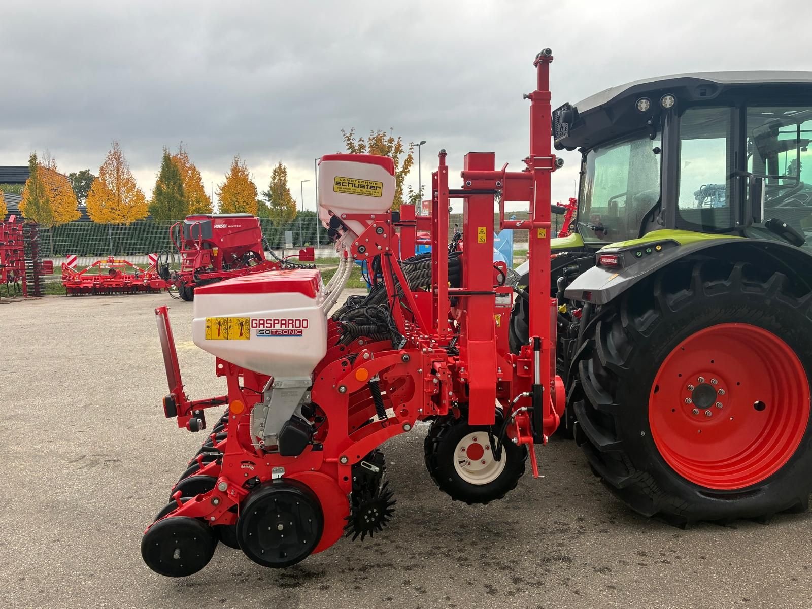 Einzelkornsägerät typu Gaspardo Magica 6R, Neumaschine v Grund (Obrázek 3)