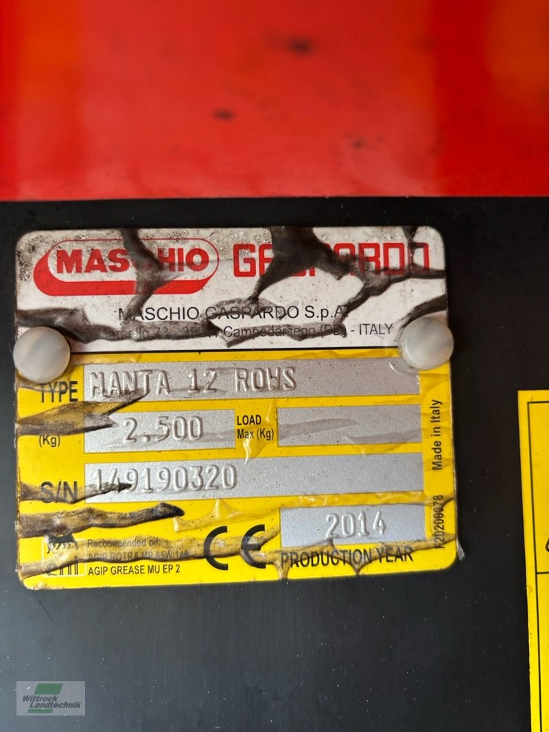 Einzelkornsägerät tip Gaspardo Manta 12 ROW, Gebrauchtmaschine in Rhede / Brual (Poză 5)