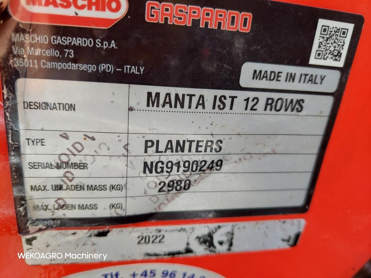 Einzelkornsägerät typu Gaspardo Manta IST 12 rækket til raps, Gebrauchtmaschine w Hammel (Zdjęcie 16)