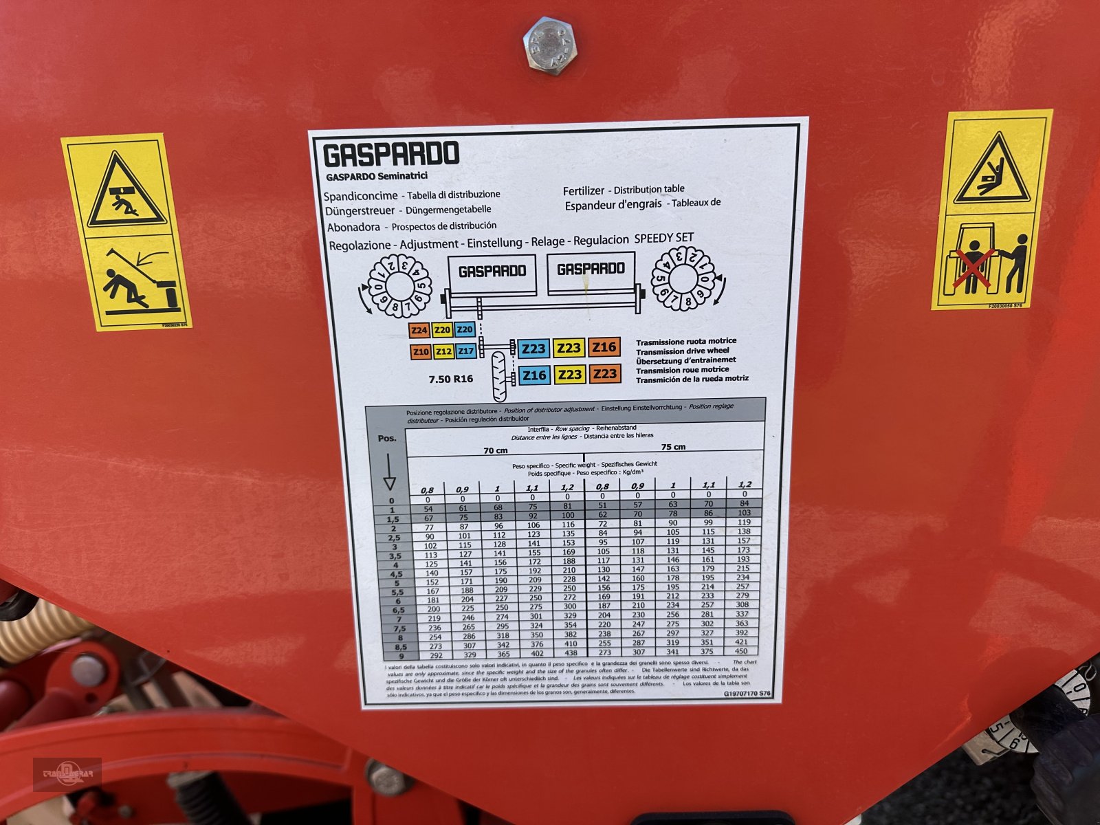 Einzelkornsägerät of the type Gaspardo MASCHIO Maissämaschine  MTE-R 300 6-reihig BB-XL, Gebrauchtmaschine in Rankweil (Picture 10)