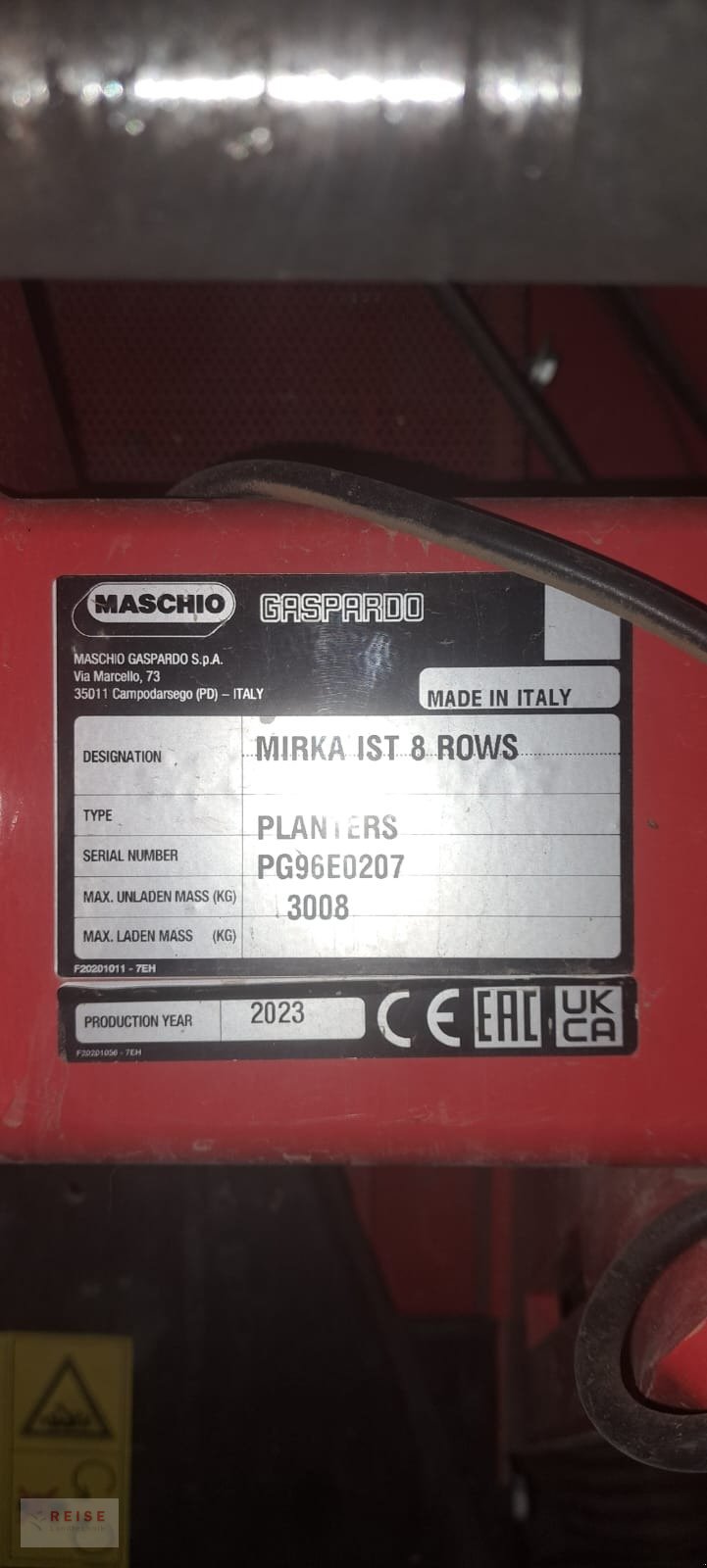 Einzelkornsägerät of the type Gaspardo MIRKA IST 8 ROWS, Gebrauchtmaschine in Lippetal / Herzfeld (Picture 7)