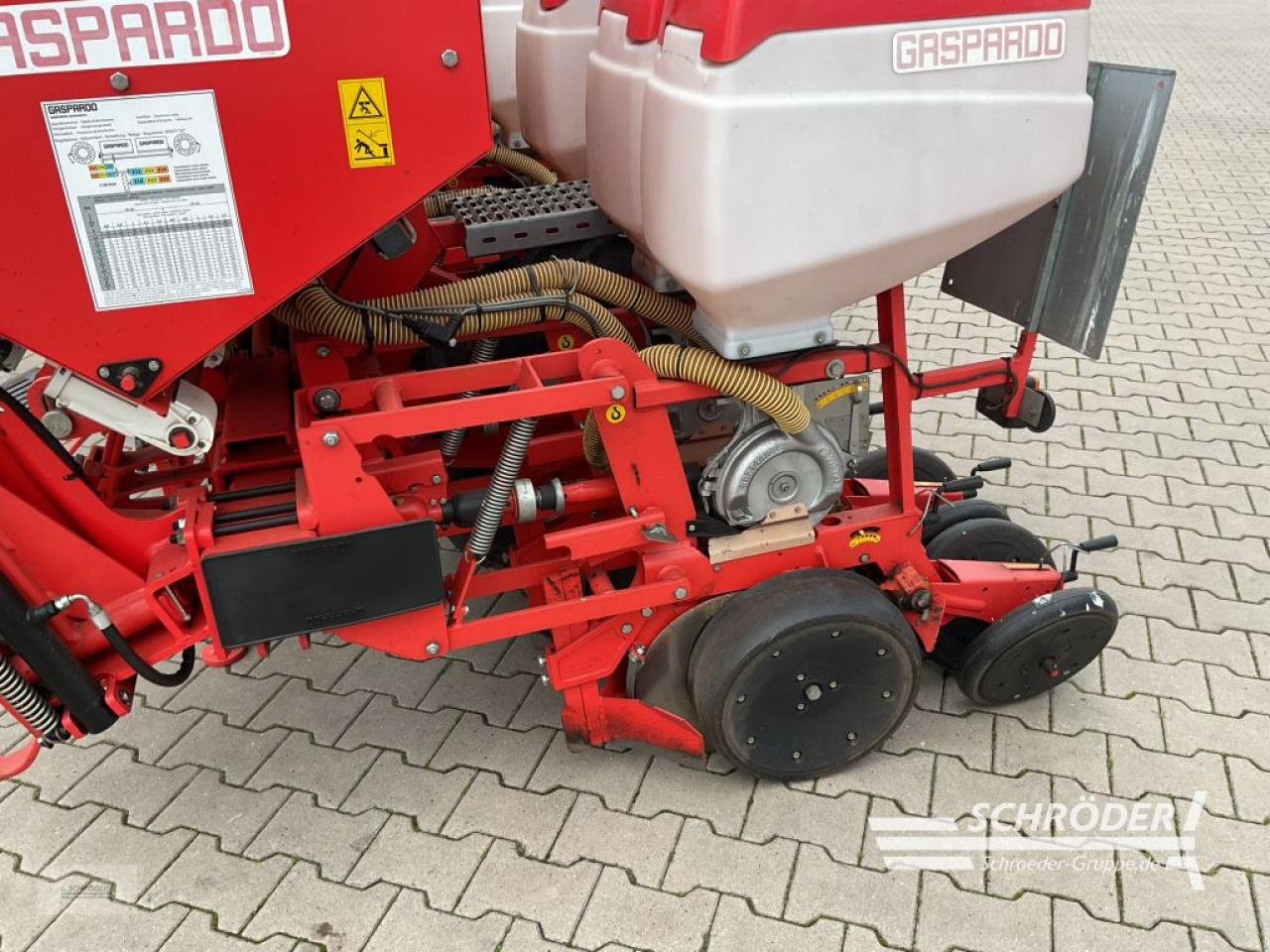 Einzelkornsägerät typu Gaspardo MTE 6 ROWS, Gebrauchtmaschine w Holdorf (Zdjęcie 12)