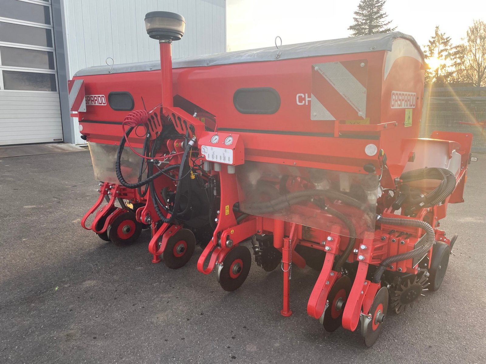 Einzelkornsägerät Türe ait Gaspardo MTE 6, Gebrauchtmaschine içinde Rheinhausen (resim 5)