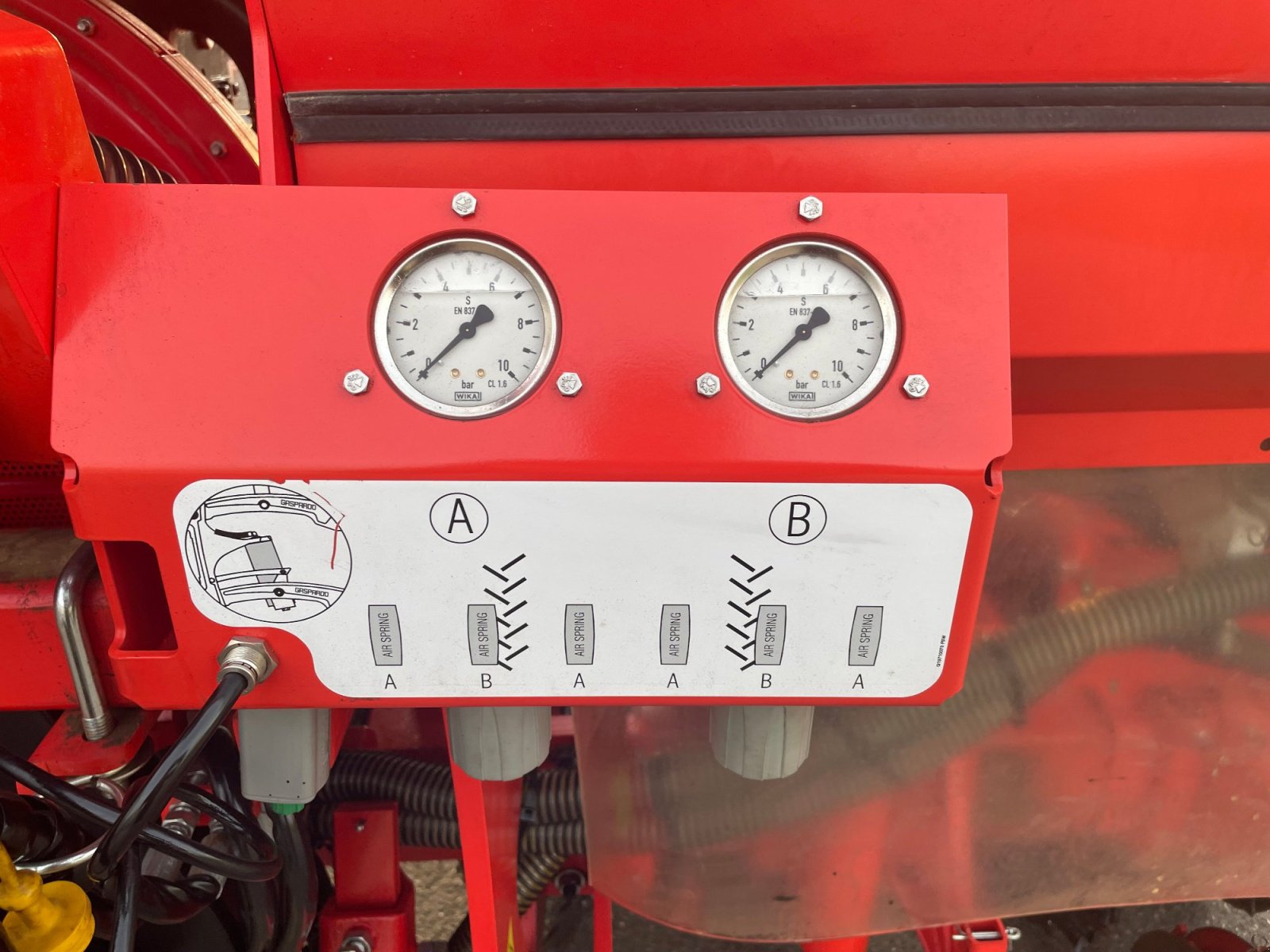 Einzelkornsägerät Türe ait Gaspardo MTE 6, Gebrauchtmaschine içinde Rheinhausen (resim 11)