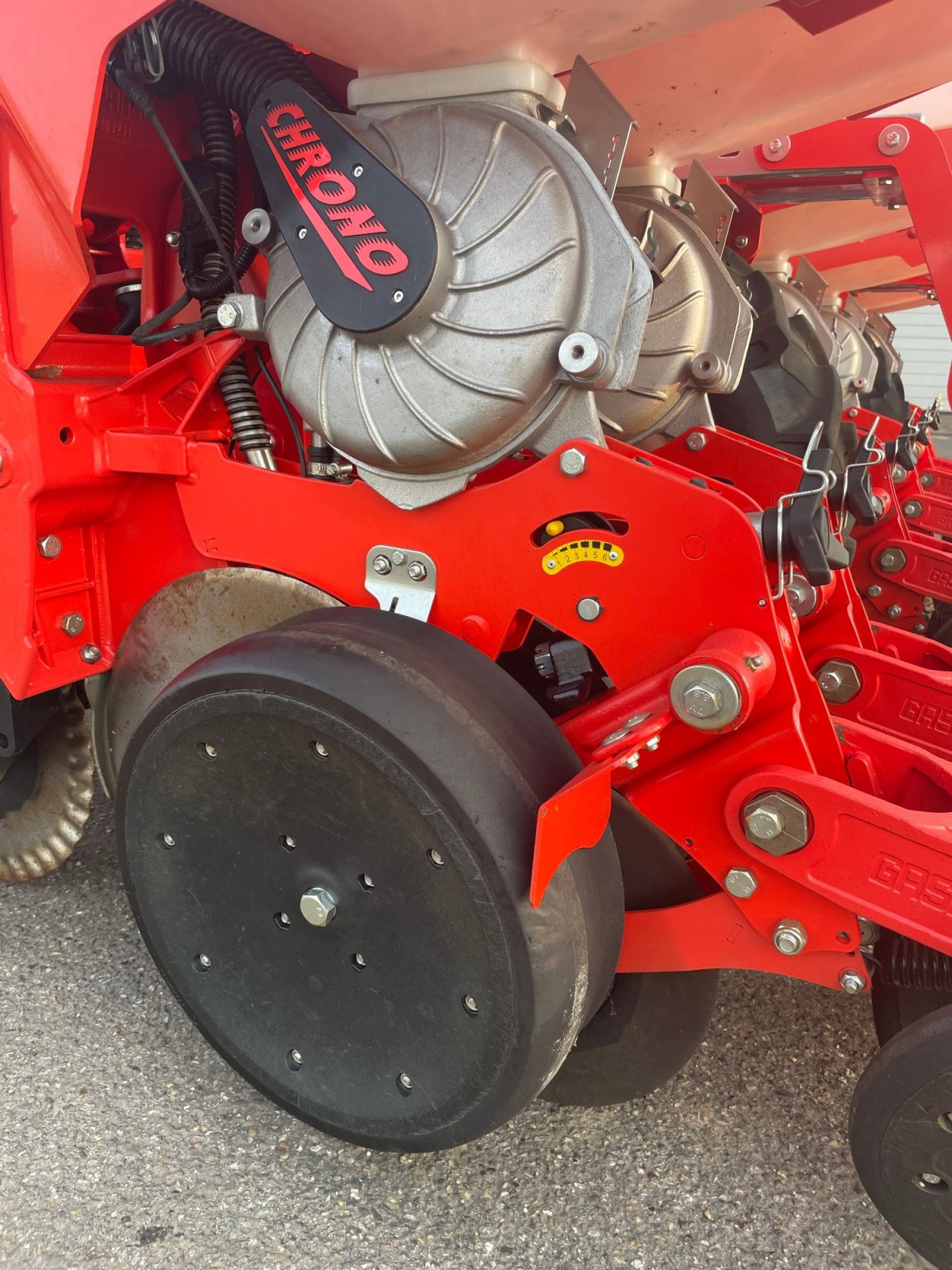 Einzelkornsägerät Türe ait Gaspardo MTE 6, Gebrauchtmaschine içinde Rheinhausen (resim 13)