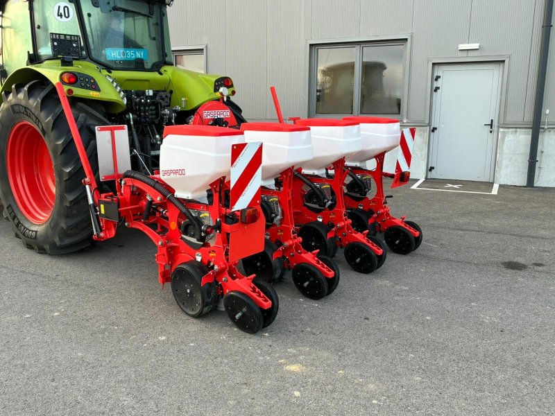 Einzelkornsägerät des Typs Gaspardo MTR 4R, Neumaschine in Grund (Bild 1)