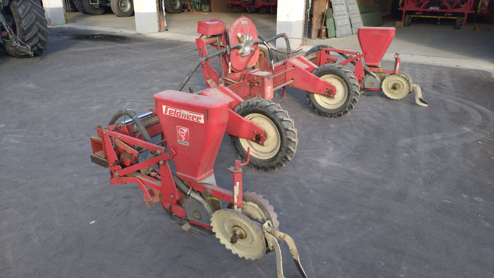 Einzelkornsägerät Türe ait Gaspardo SP 510, Gebrauchtmaschine içinde Feldkirchen an der Donau (resim 3)