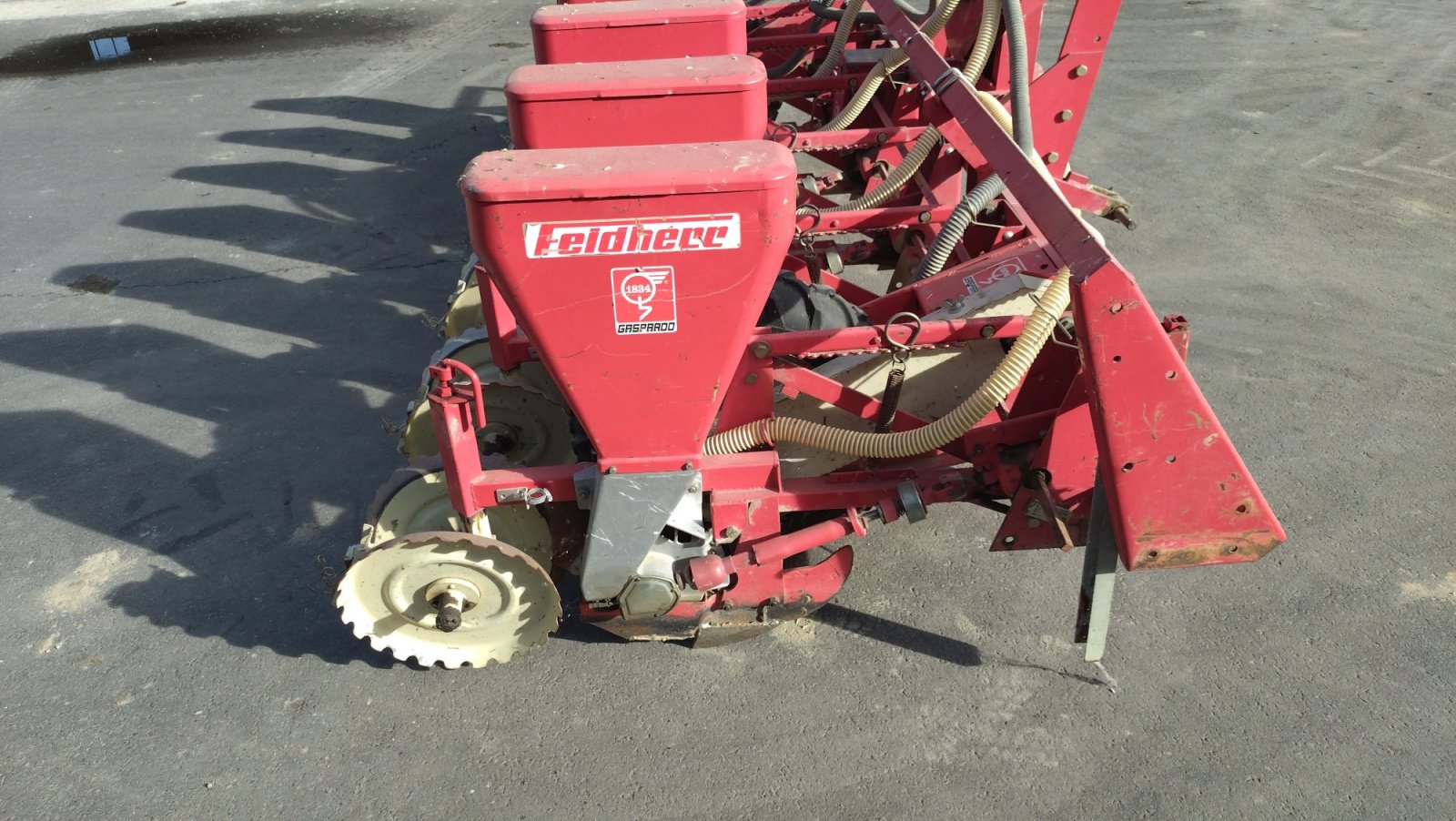 Einzelkornsägerät Türe ait Gaspardo SP 510, Gebrauchtmaschine içinde Feldkirchen an der Donau (resim 2)