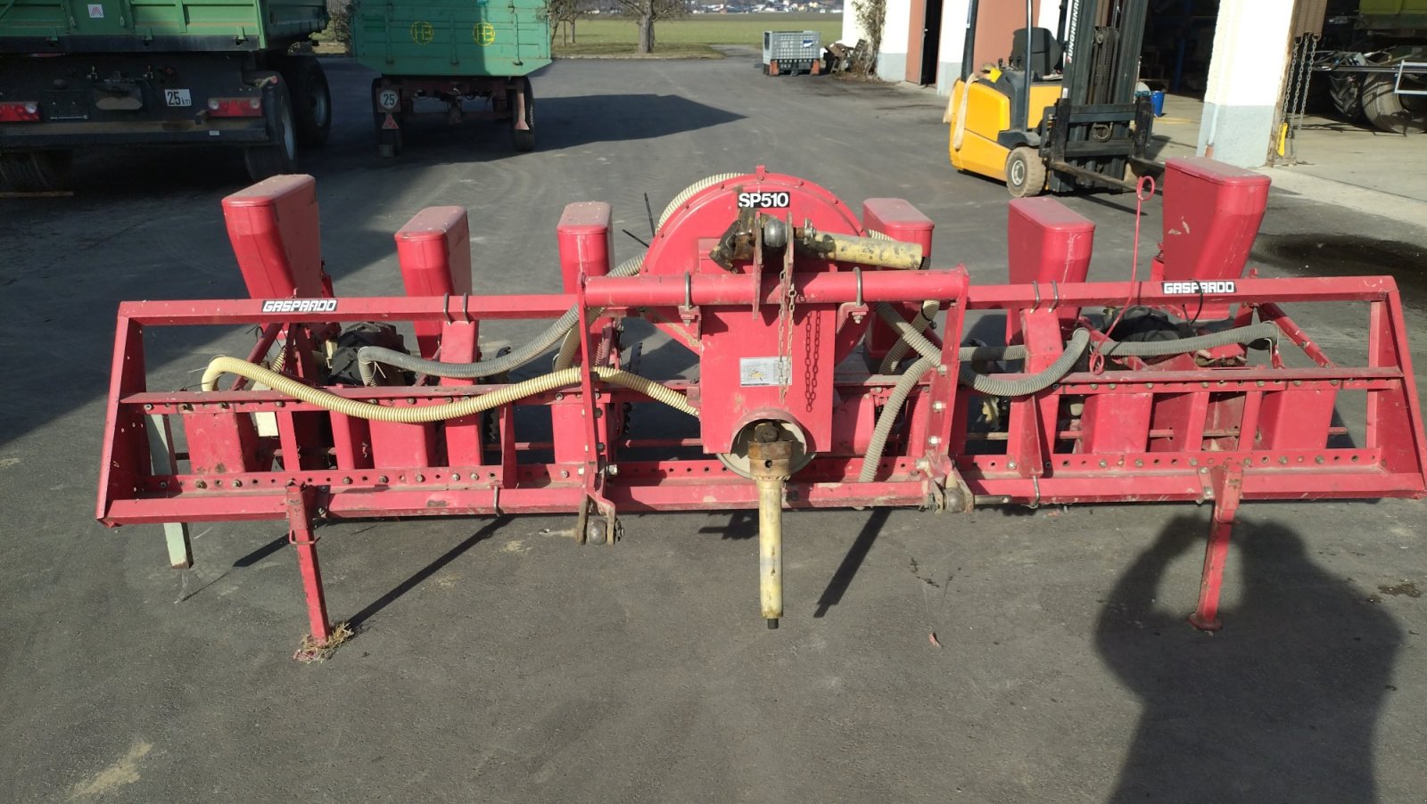 Einzelkornsägerät Türe ait Gaspardo SP 510, Gebrauchtmaschine içinde Feldkirchen an der Donau (resim 3)