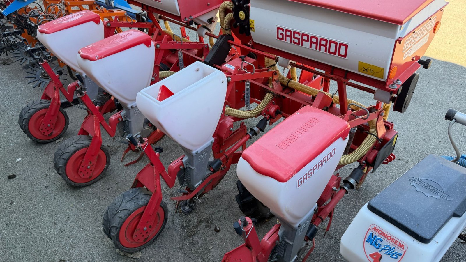 Einzelkornsägerät Türe ait Gaspardo SP/540, Gebrauchtmaschine içinde Haderup (resim 7)