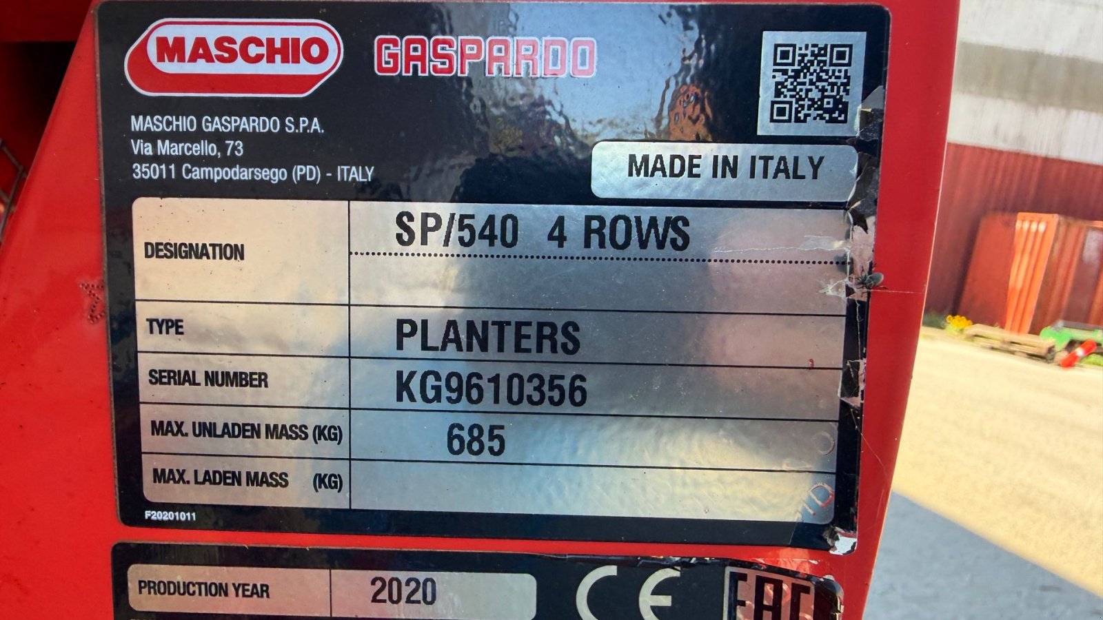 Einzelkornsägerät Türe ait Gaspardo SP/540, Gebrauchtmaschine içinde Haderup (resim 15)