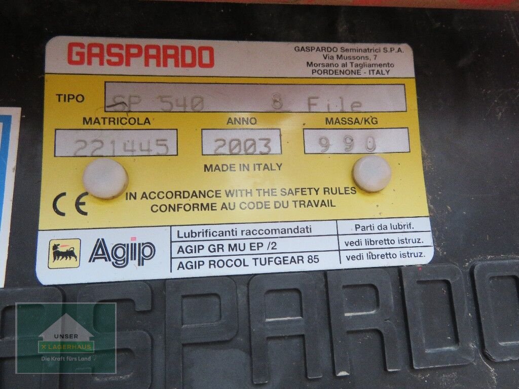 Einzelkornsägerät типа Gaspardo SP 540, Gebrauchtmaschine в Hofkirchen (Фотография 13)