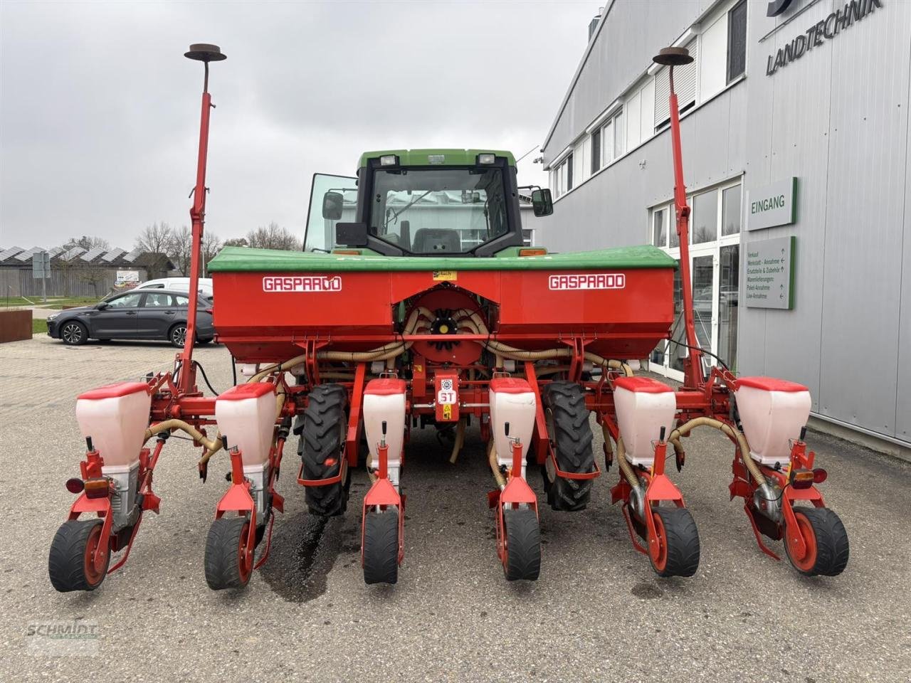 Einzelkornsägerät Türe ait Gaspardo ST BB-XL 6-REIHIG, Gebrauchtmaschine içinde Herbrechtingen (resim 7)
