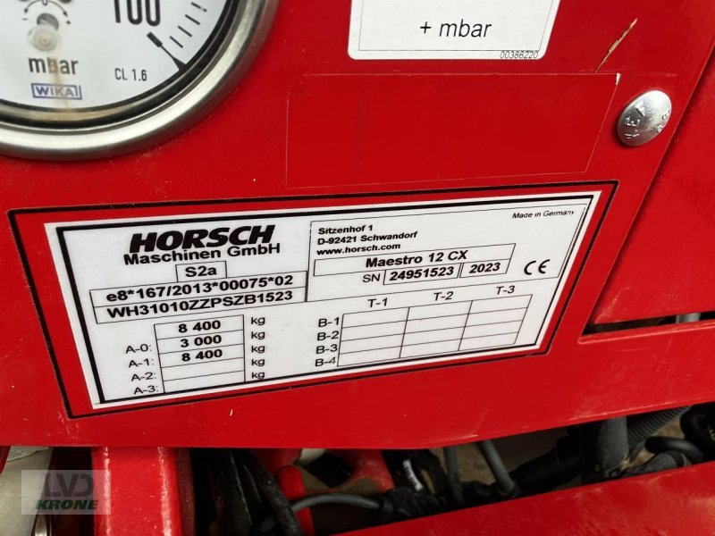 Einzelkornsägerät tip Horsch Maestro 12 CX, Gebrauchtmaschine in Spelle (Poză 10)